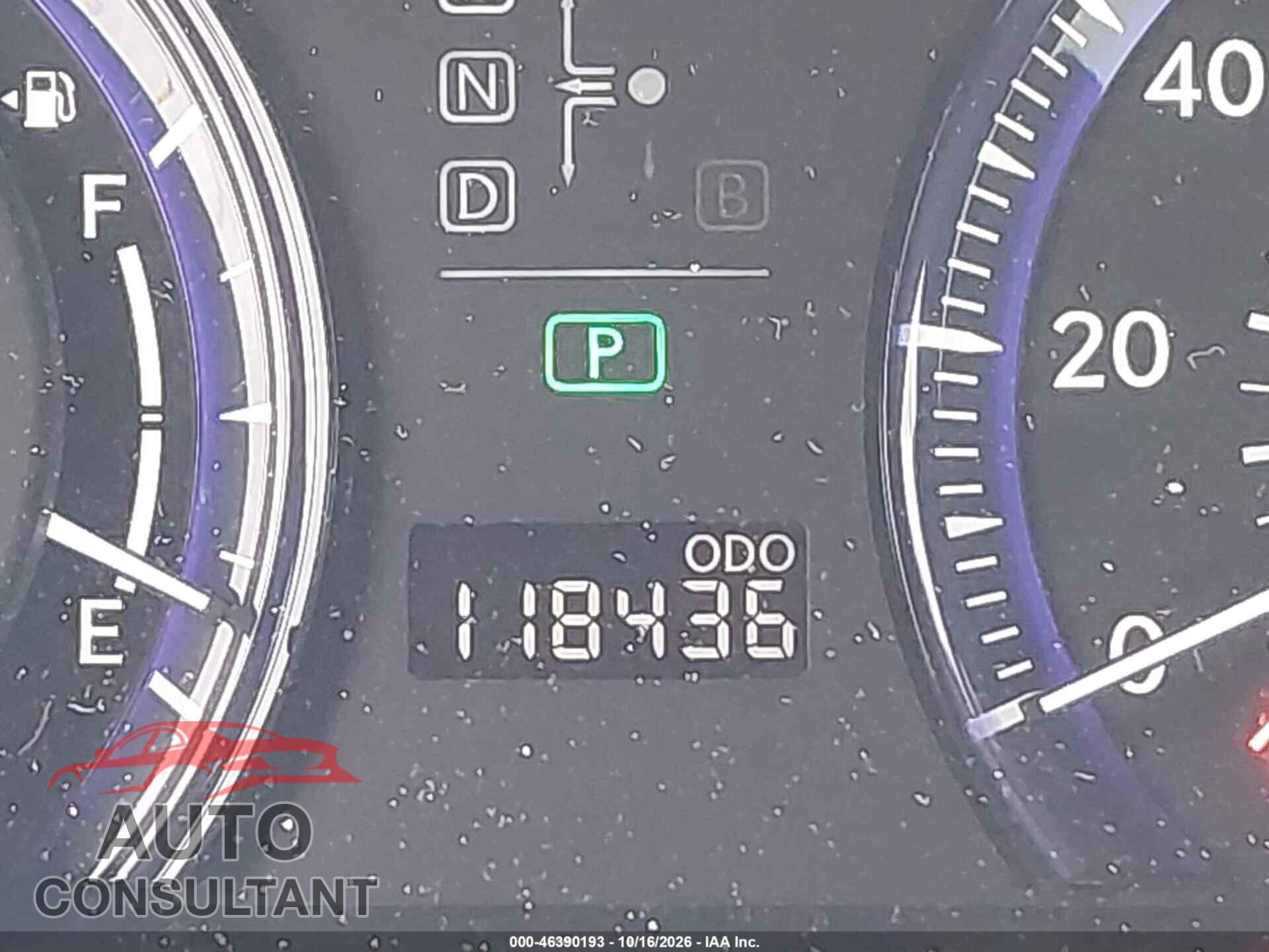 LEXUS HS 250H 2010 - JTHBB1BA5A2004726