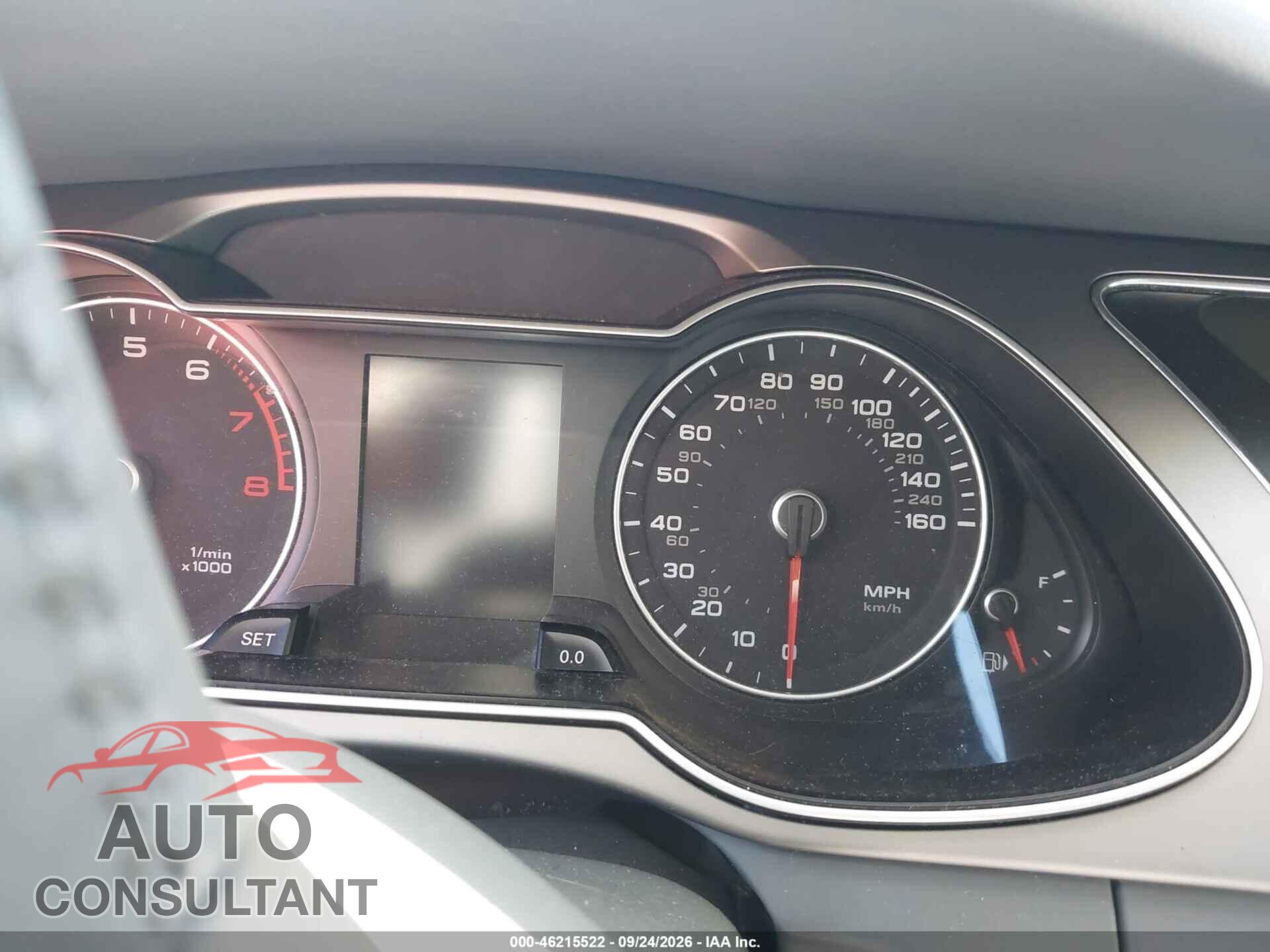 AUDI A4 2013 - WAUKFAFL7DN025854