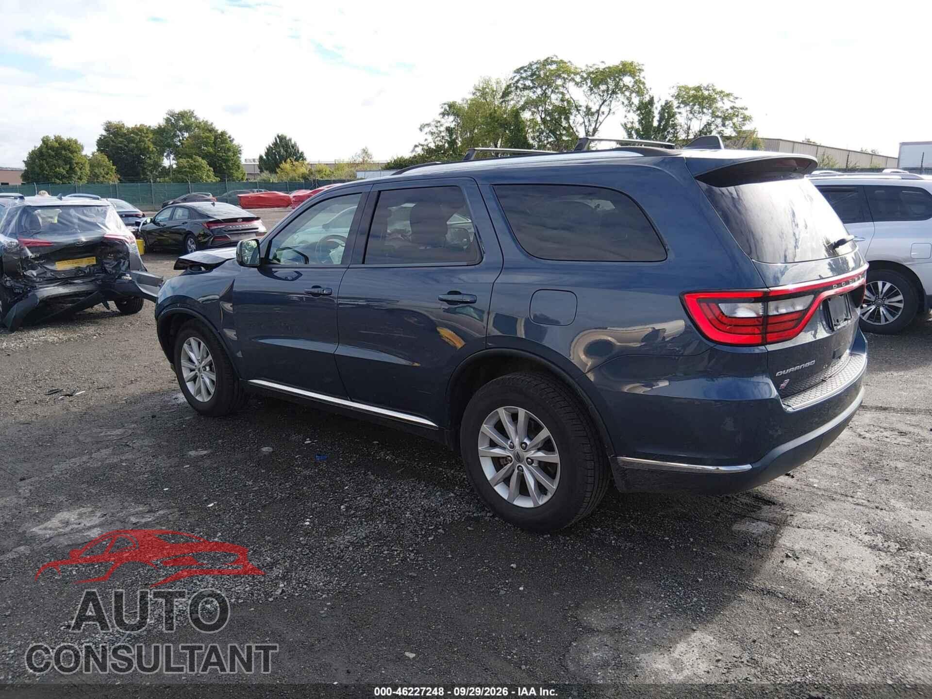 DODGE DURANGO 2021 - 1C4RDJAG1MC557582
