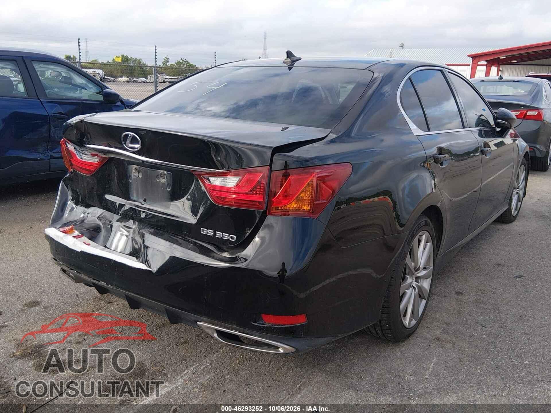 LEXUS GS 2013 - JTHBE1BL4D5003174