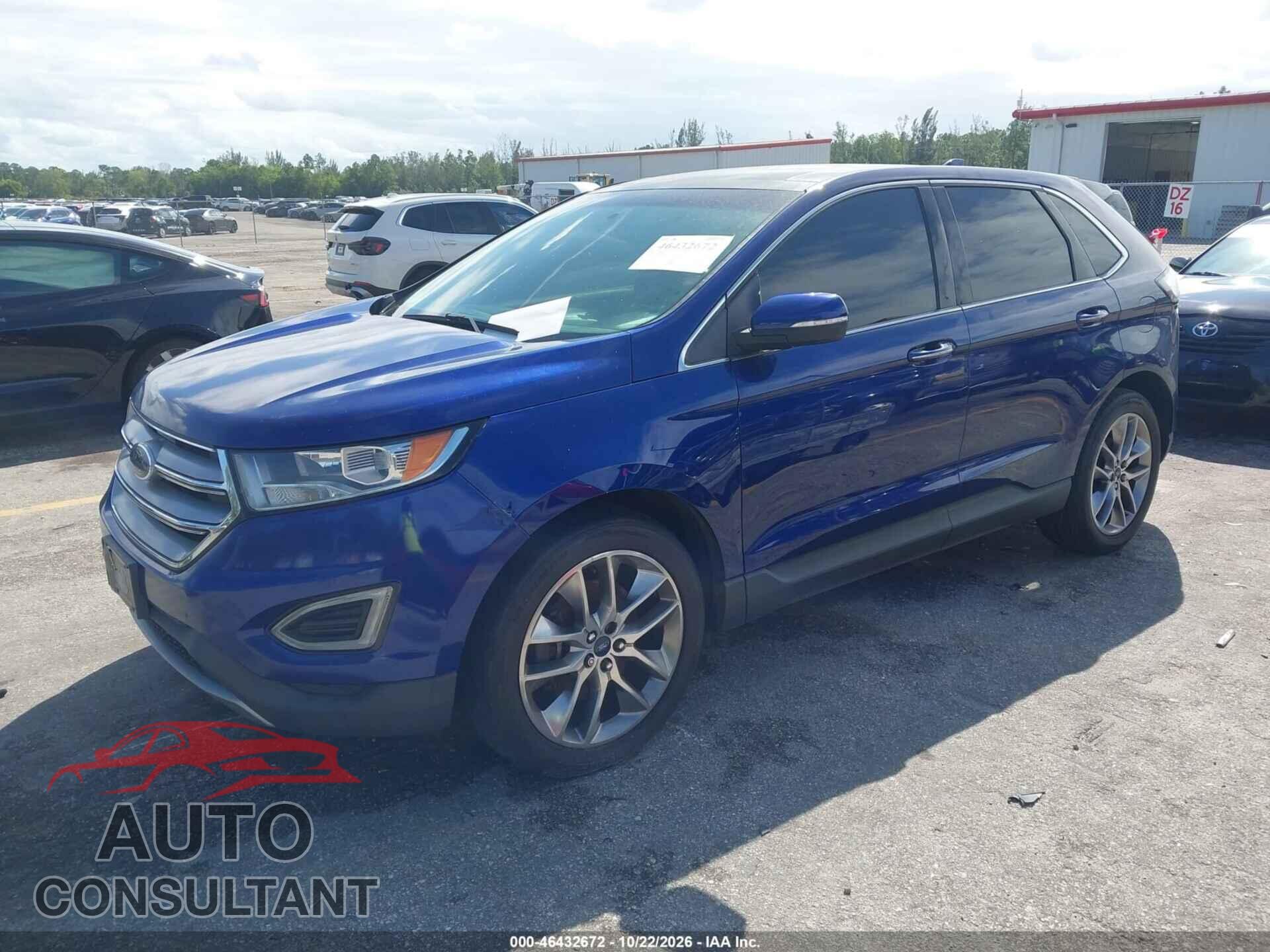 FORD EDGE 2015 - 2FMPK3K88FBB38353