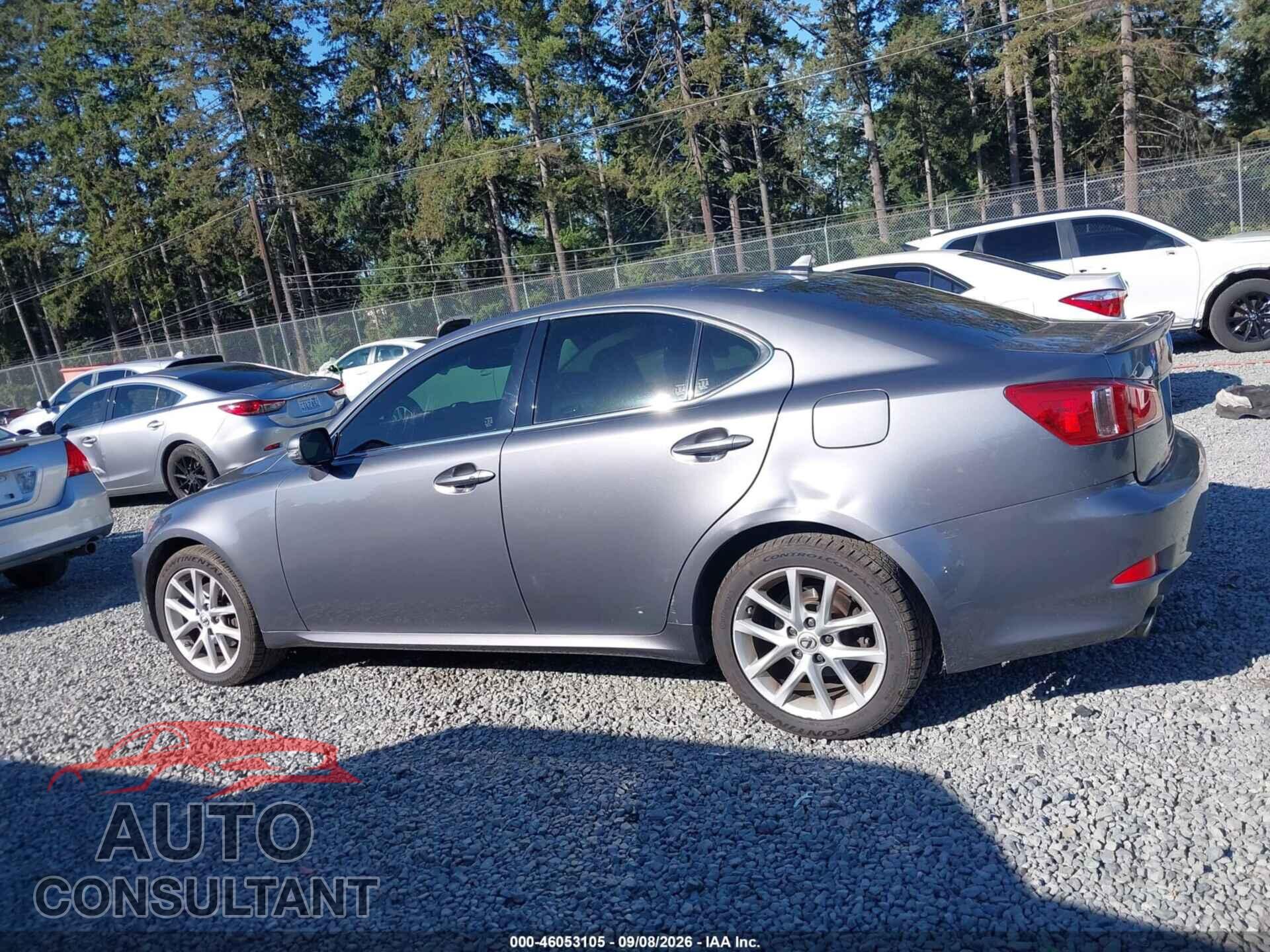 LEXUS IS 250 2012 - JTHCF5C2XC5058788