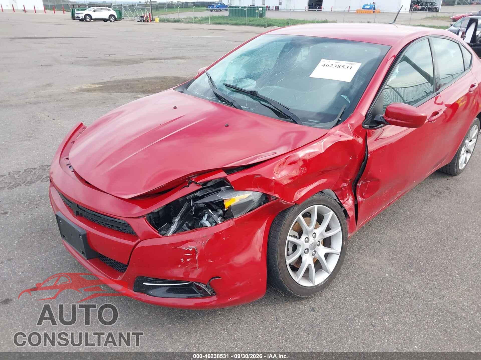 DODGE DART 2013 - 1C3CDFBA0DD311280