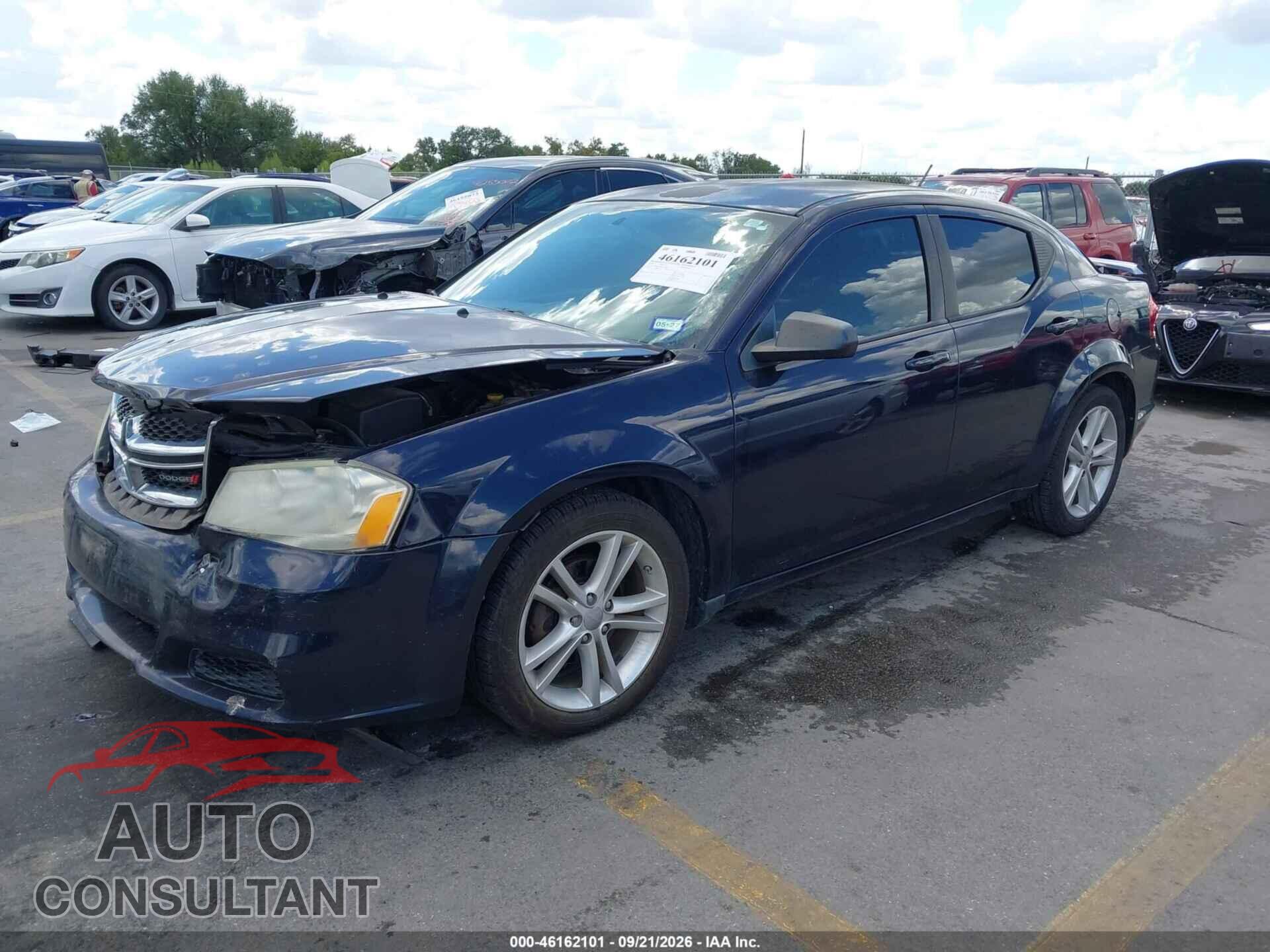 DODGE AVENGER 2012 - 1C3CDZAG6CN315690