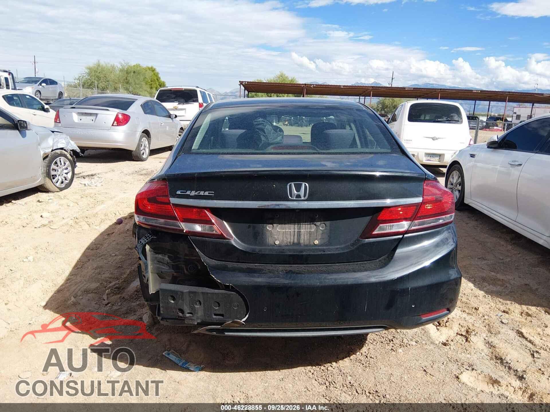 HONDA CIVIC 2015 - 19XFB2F53FE277454