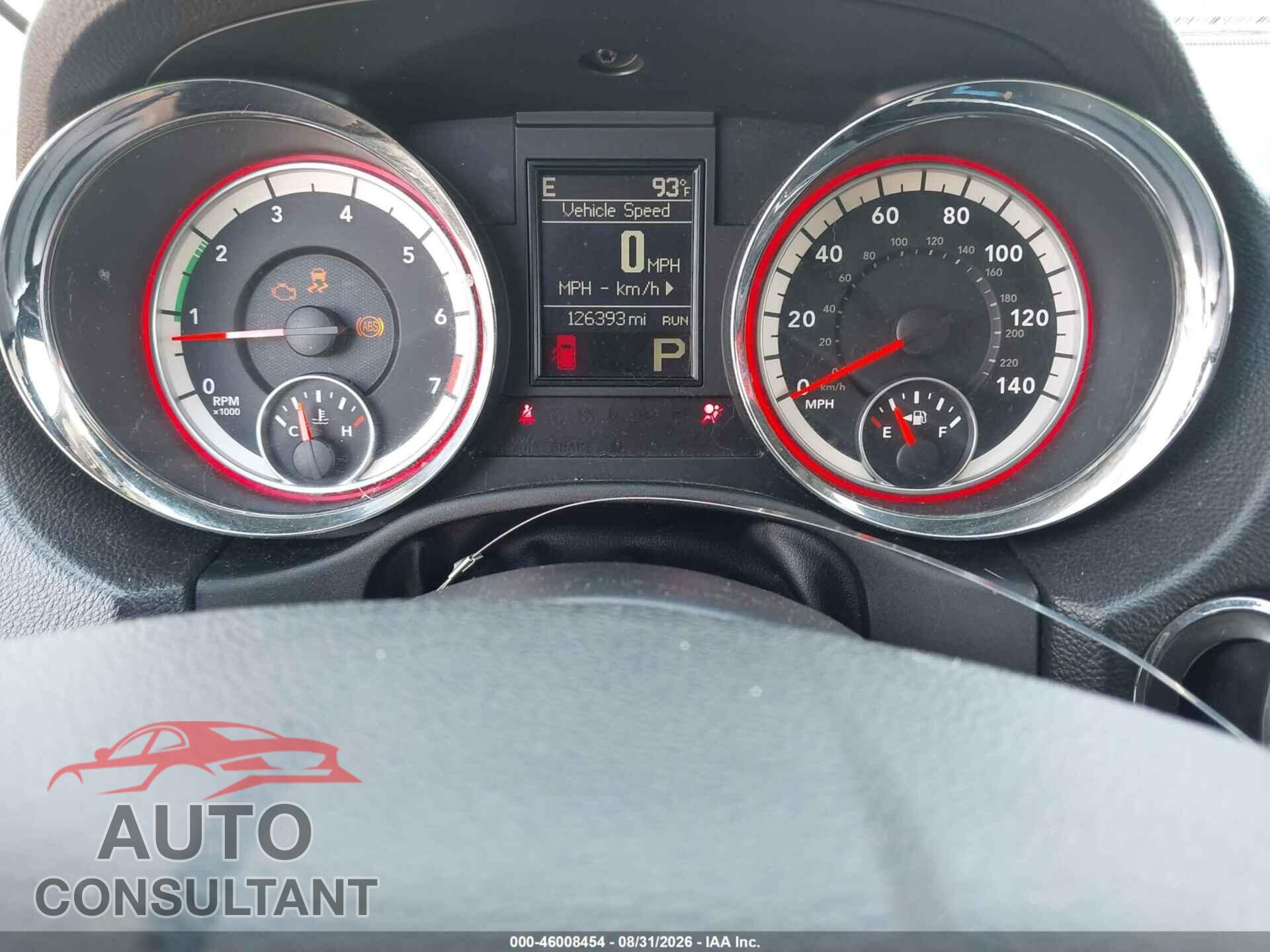 DODGE DURANGO 2013 - 1C4RDJAG7DC699192