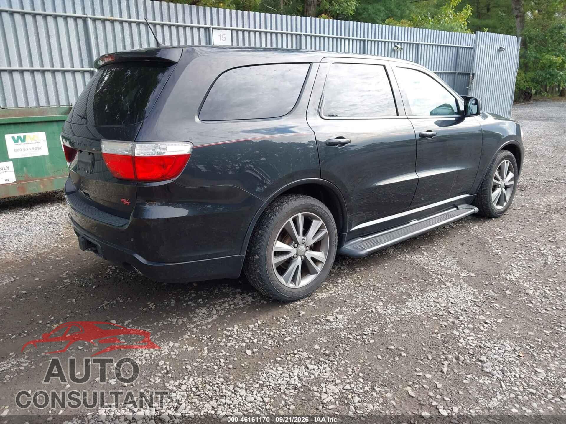 DODGE DURANGO 2013 - 1C4SDJCTXDC667414