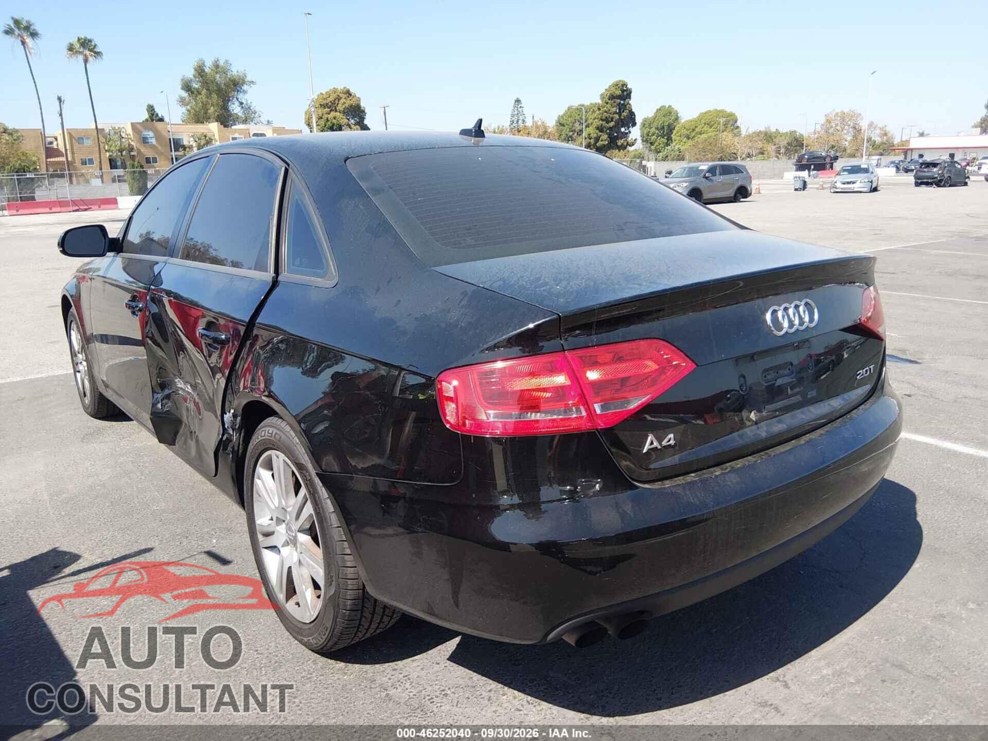 AUDI A4 2011 - WAUAFAFL5BN028163