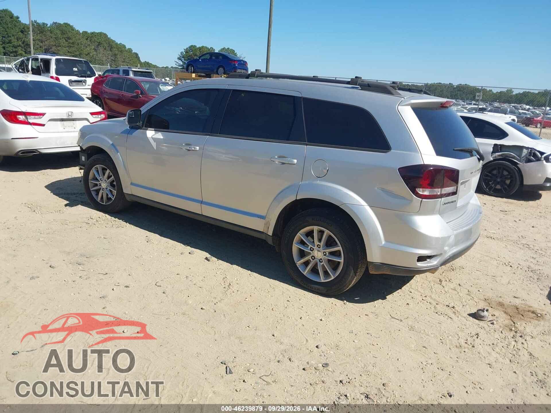 DODGE JOURNEY 2013 - 3C4PDCBG2DT600865