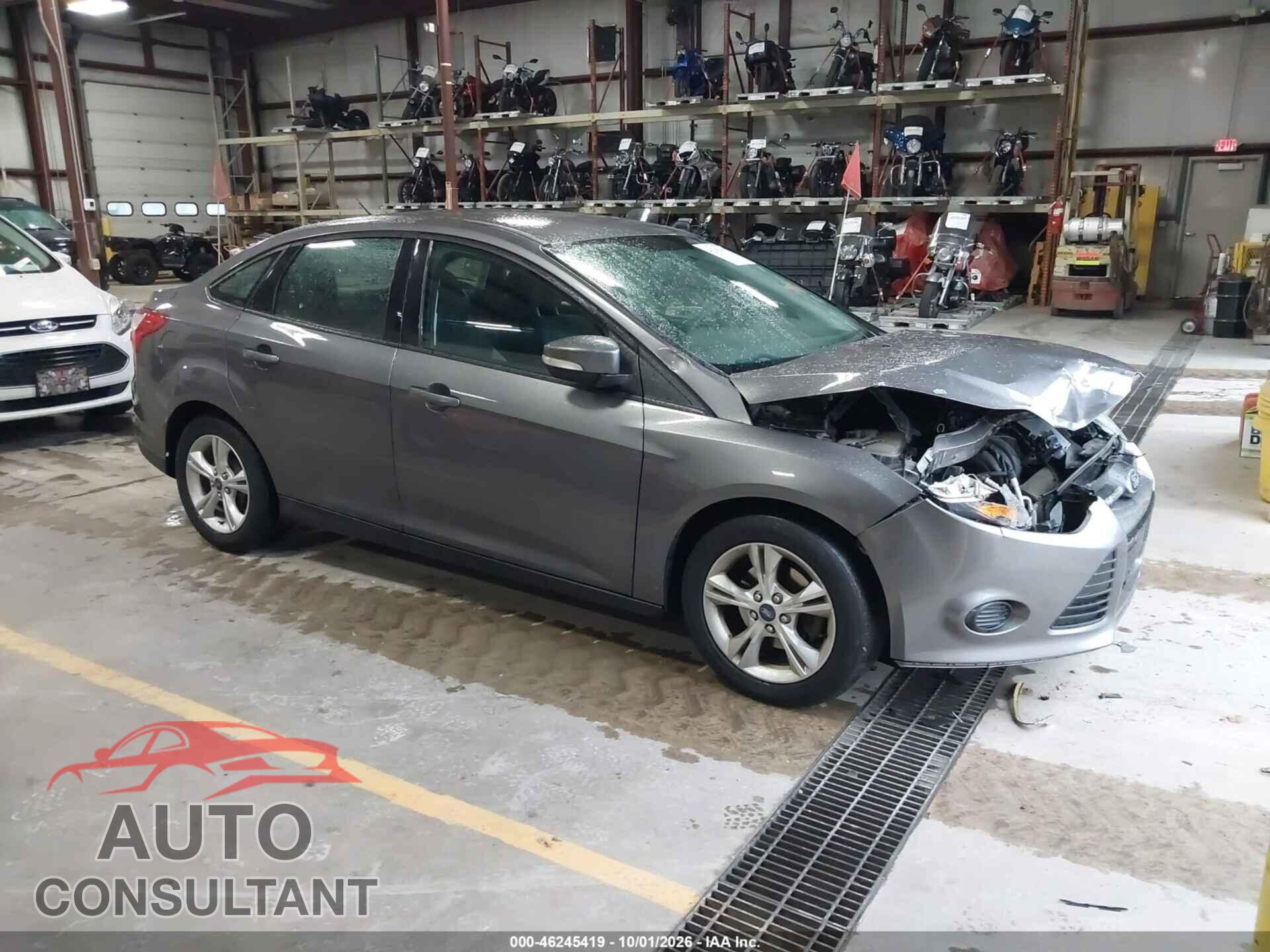 FORD FOCUS 2013 - 1FADP3F23DL243254