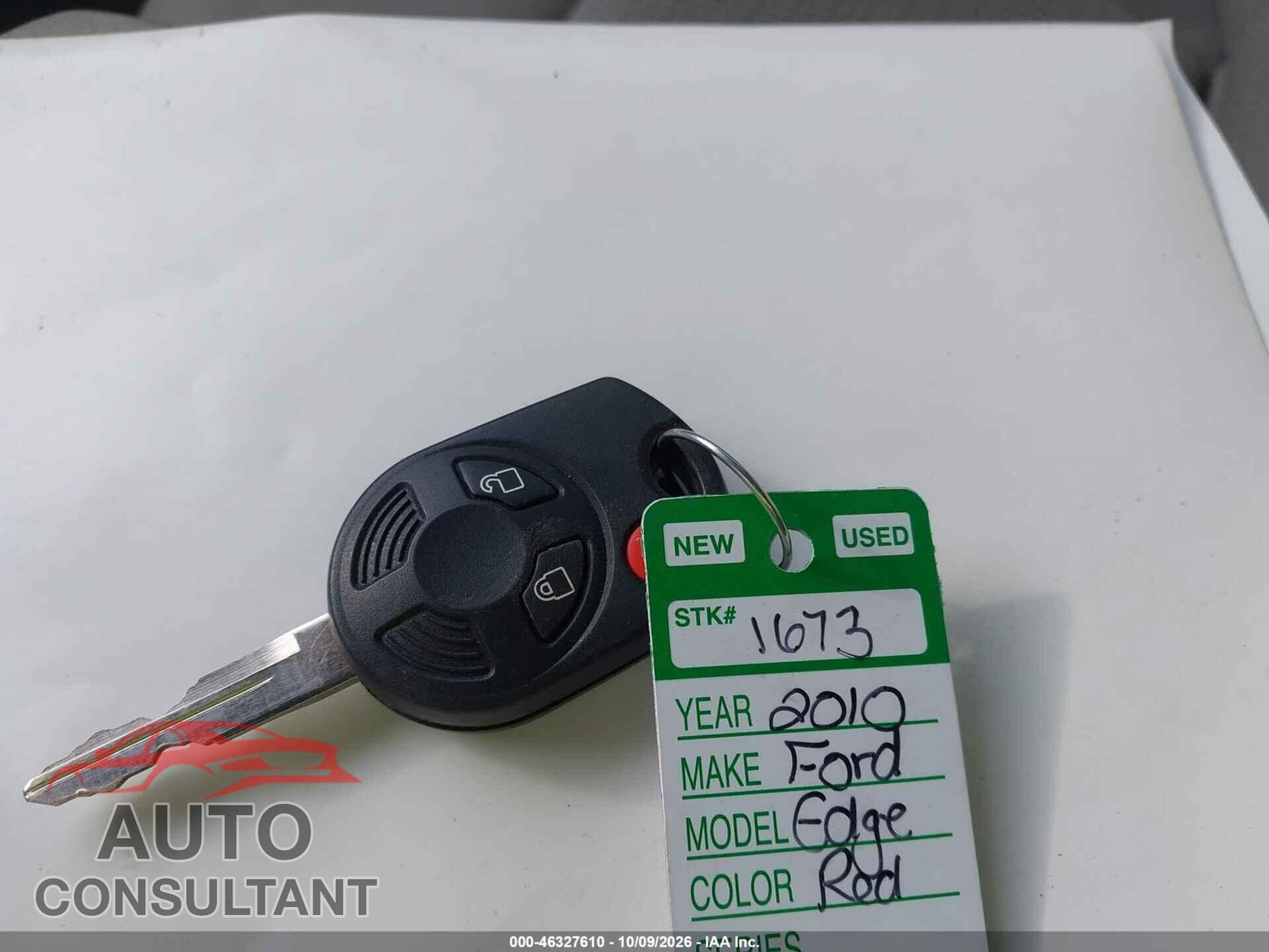 FORD EDGE 2010 - 2FMDK3GC7ABB75354