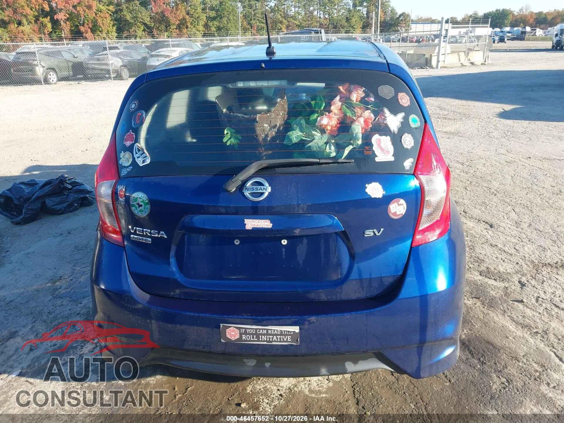 NISSAN VERSA NOTE 2019 - 3N1CE2CP8KL358202