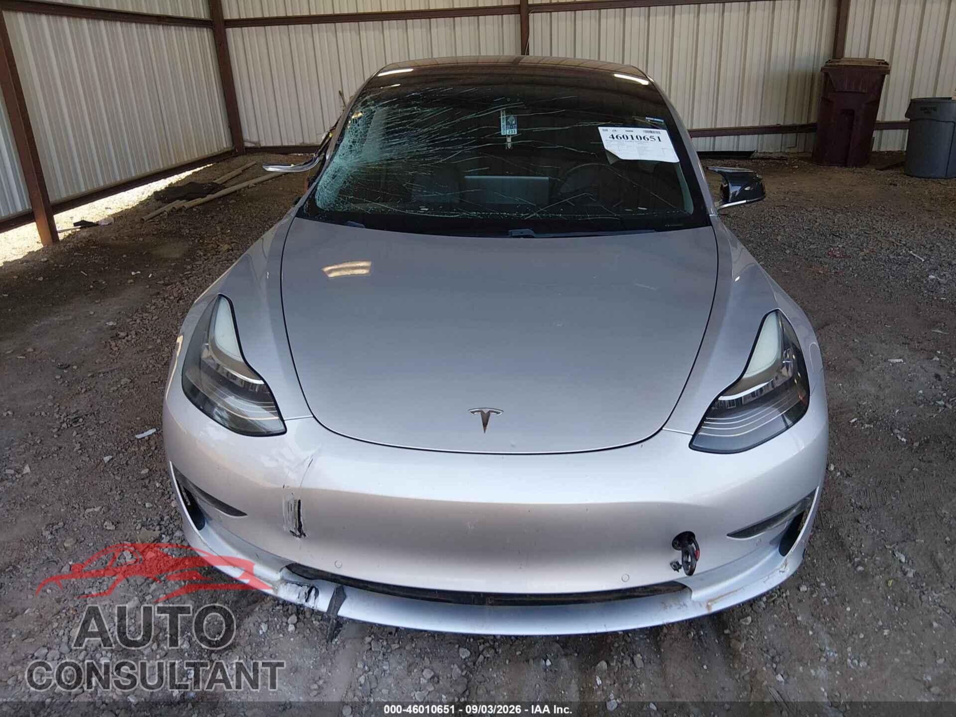TESLA MODEL 3 2018 - 5YJ3E1EA9JF016576
