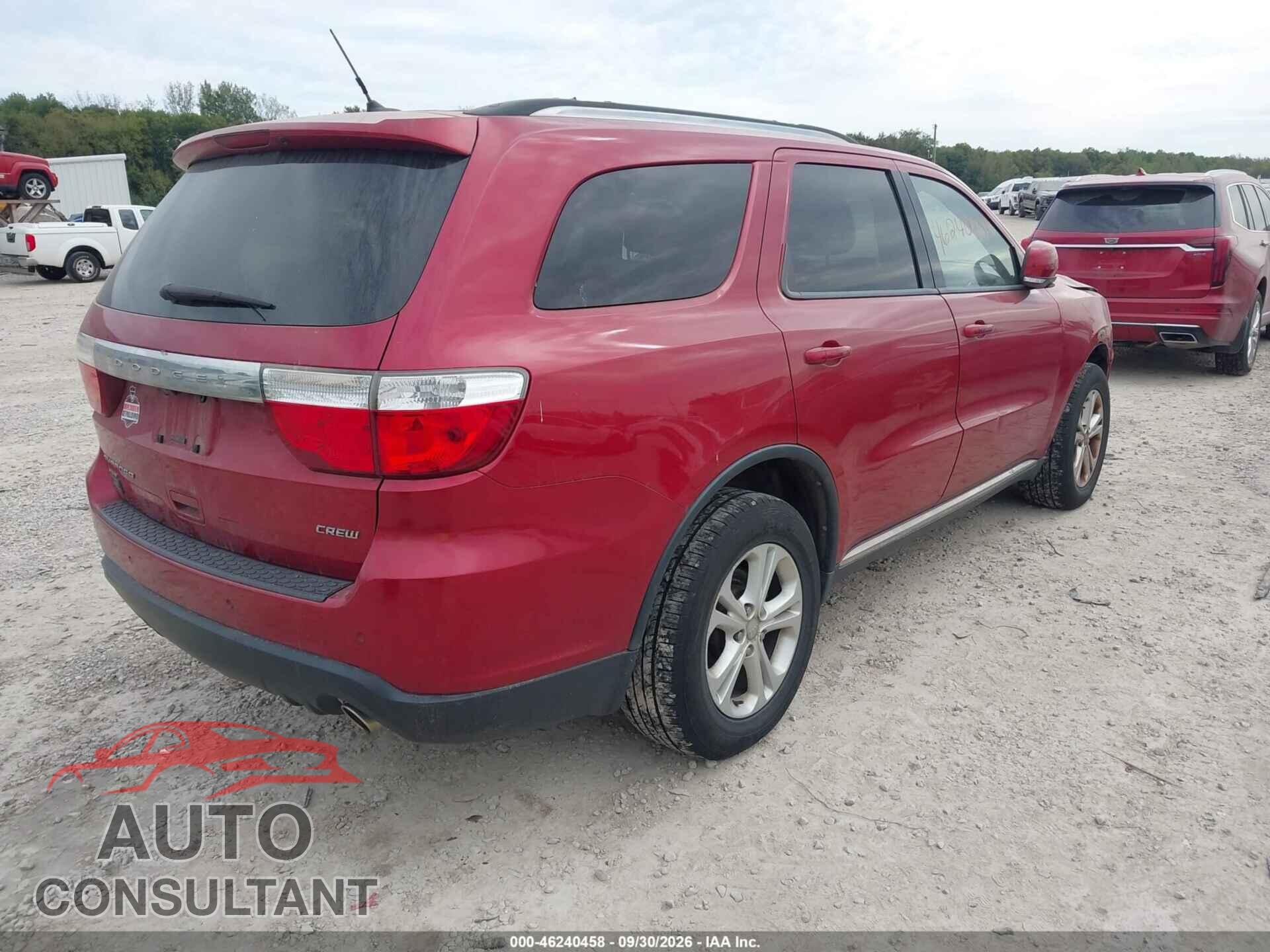 DODGE DURANGO 2011 - 1D4RE4GG7BC630606