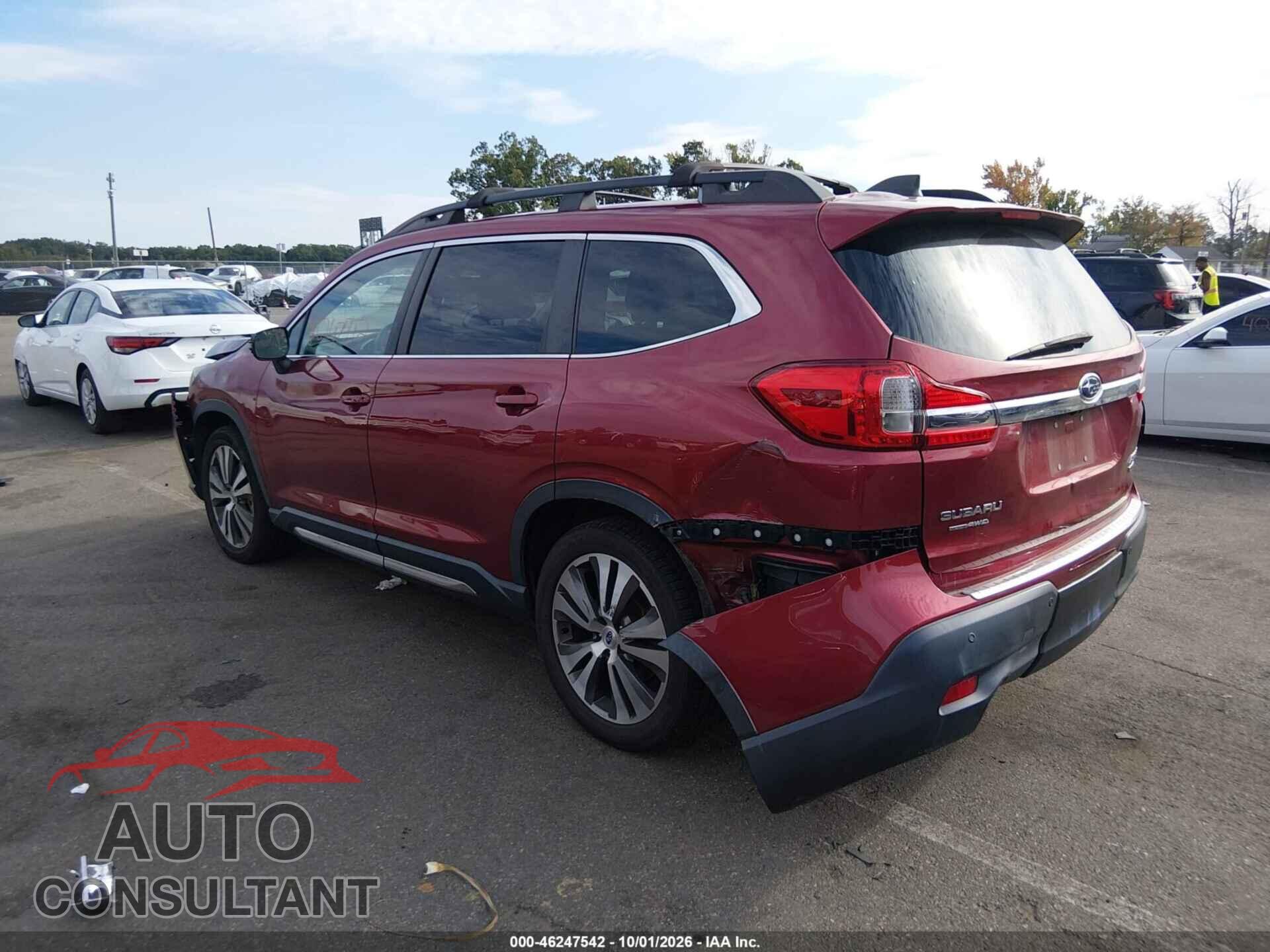 SUBARU ASCENT 2019 - 4S4WMAPD8K3434709