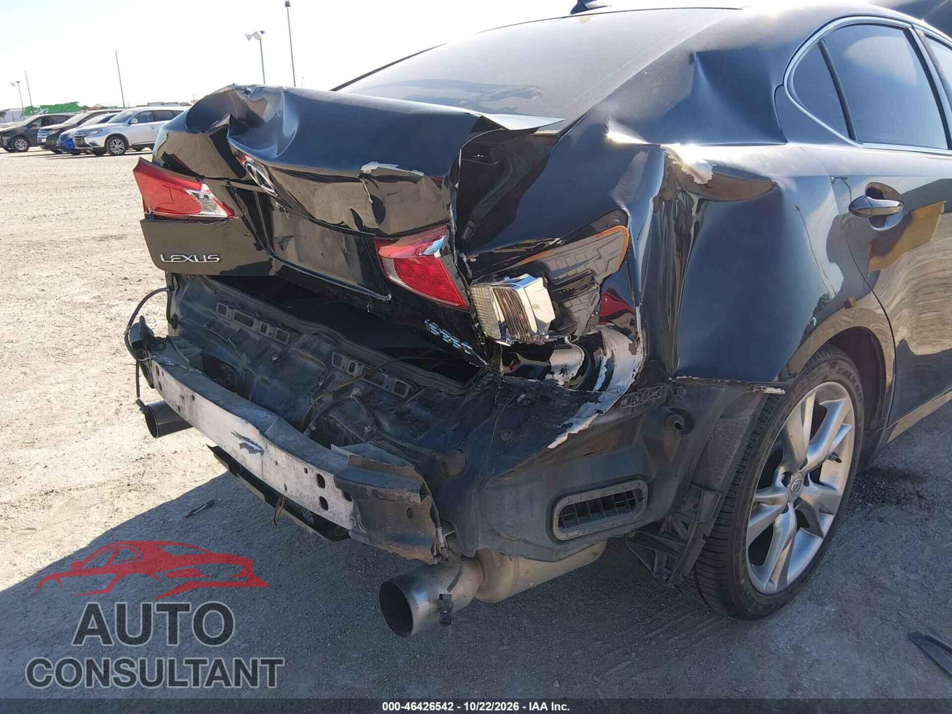 LEXUS IS 350 2009 - JTHBE262792016887