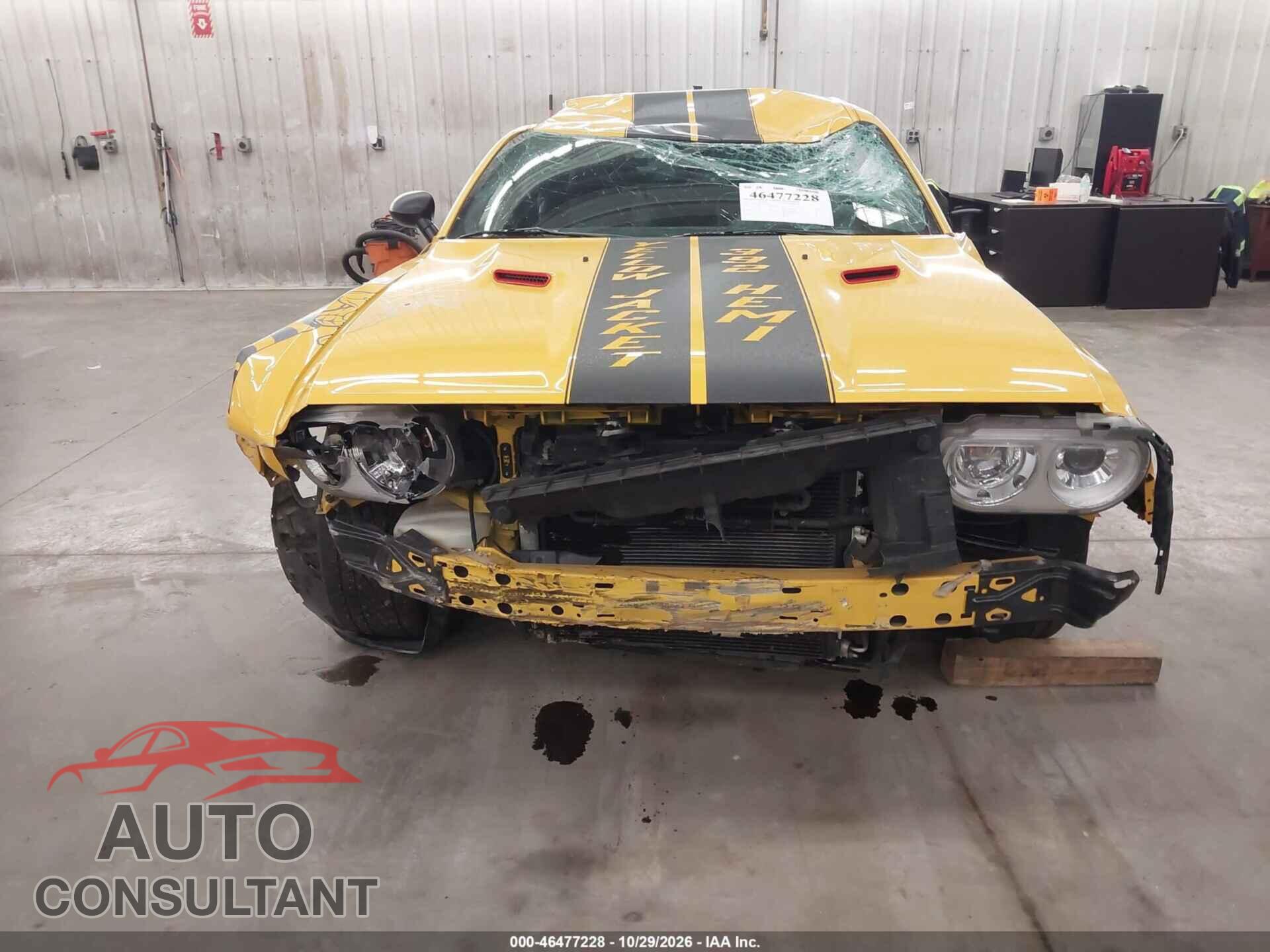 DODGE CHALLENGER 2012 - 2C3CDYCJ6CH221949