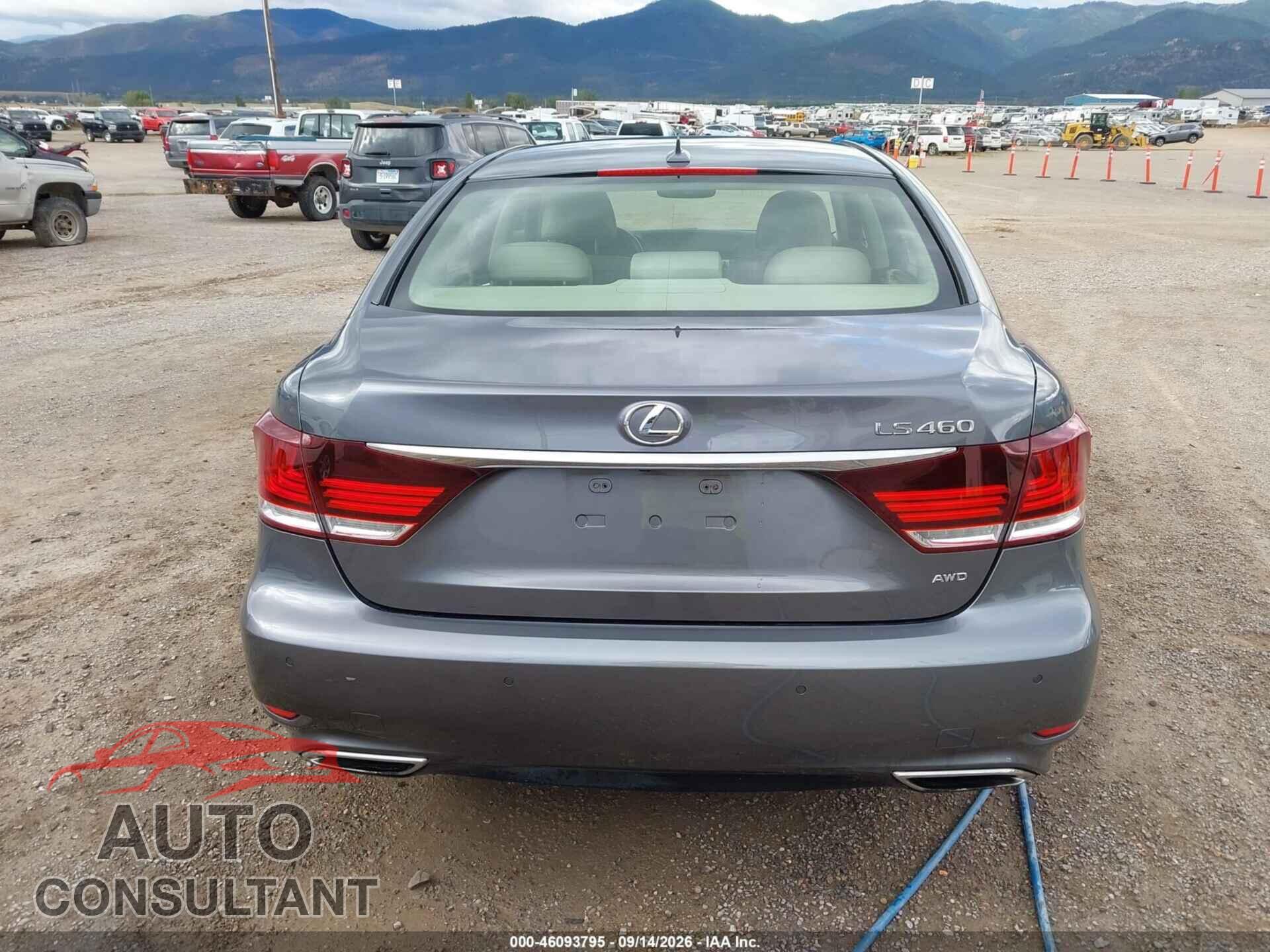 LEXUS LS 460 2013 - JTHCL5EF2D5018280