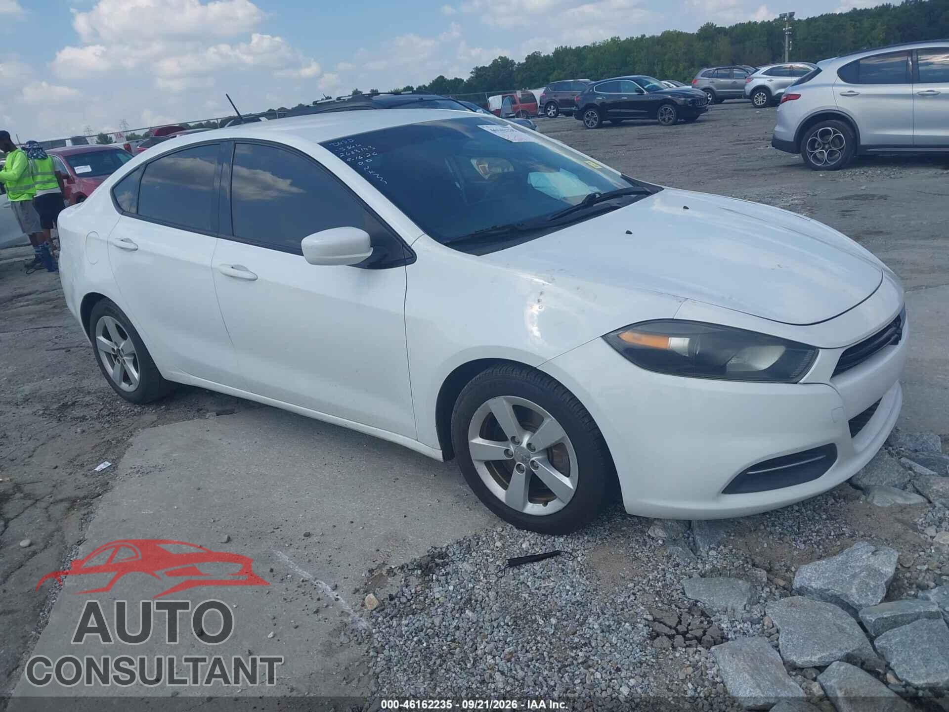 DODGE DART 2015 - 1C3CDFBBXFD275366