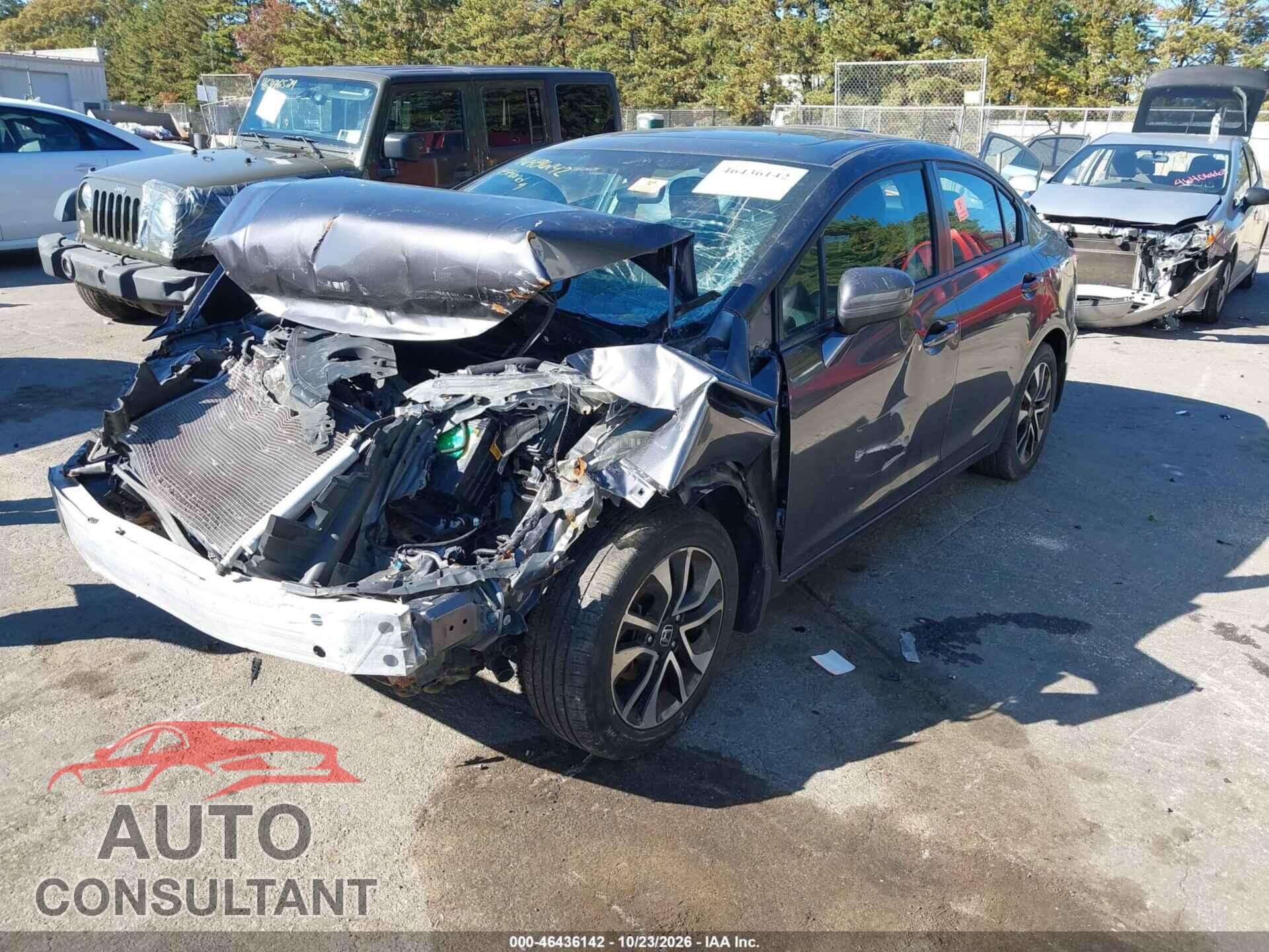 HONDA CIVIC 2015 - 19XFB2F84FE203261