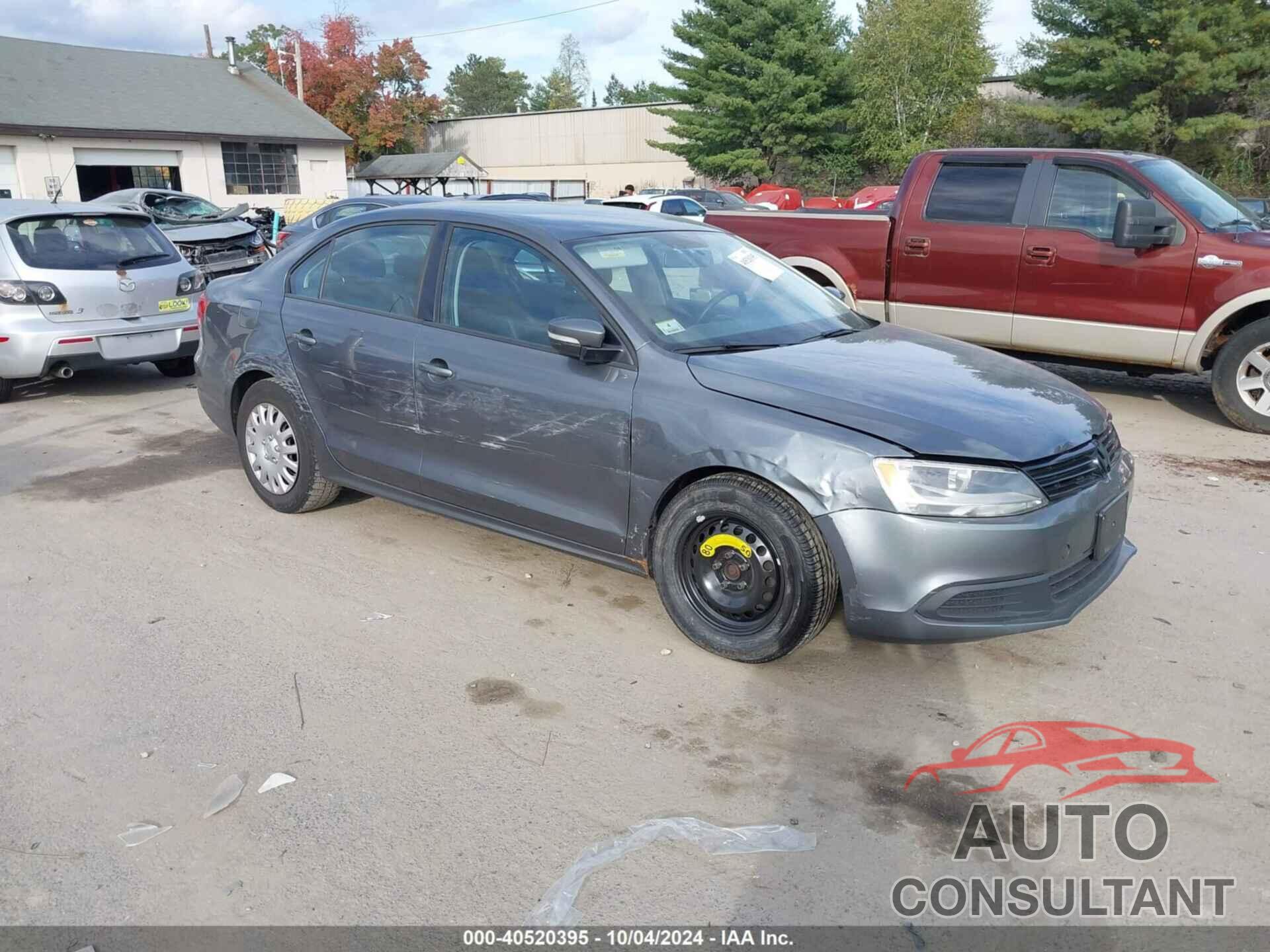 VOLKSWAGEN JETTA 2012 - 3VWDP7AJ4CM118404
