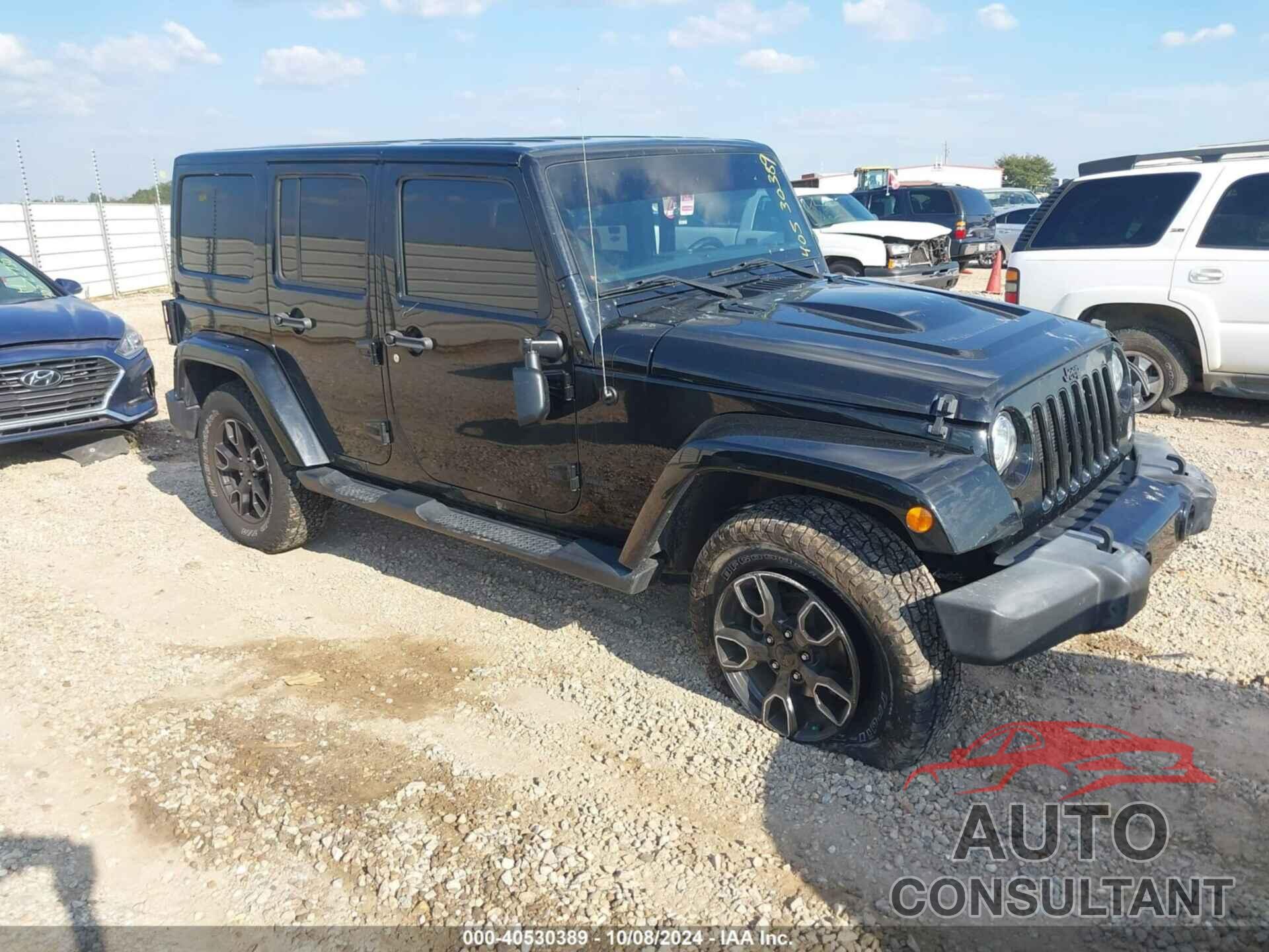 JEEP WRANGLER UNLIMITED 2018 - 1C4BJWEG2JL852901