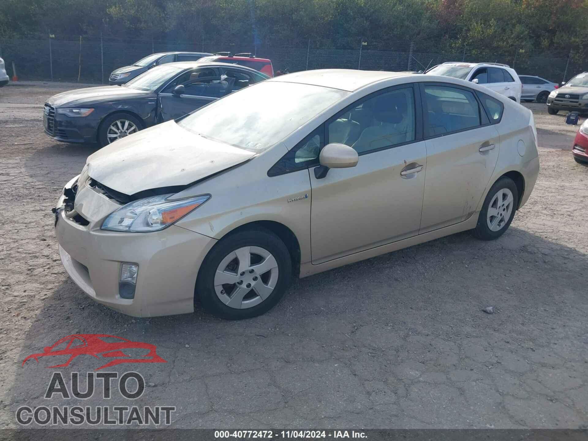 TOYOTA PRIUS 2010 - JTDKN3DU3A0133233