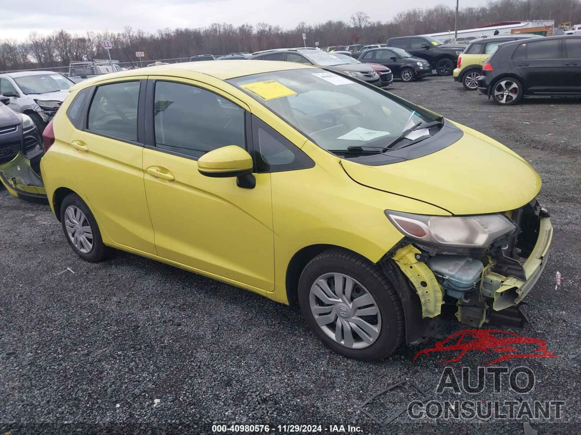 HONDA FIT 2016 - JHMGK5H58GX013536