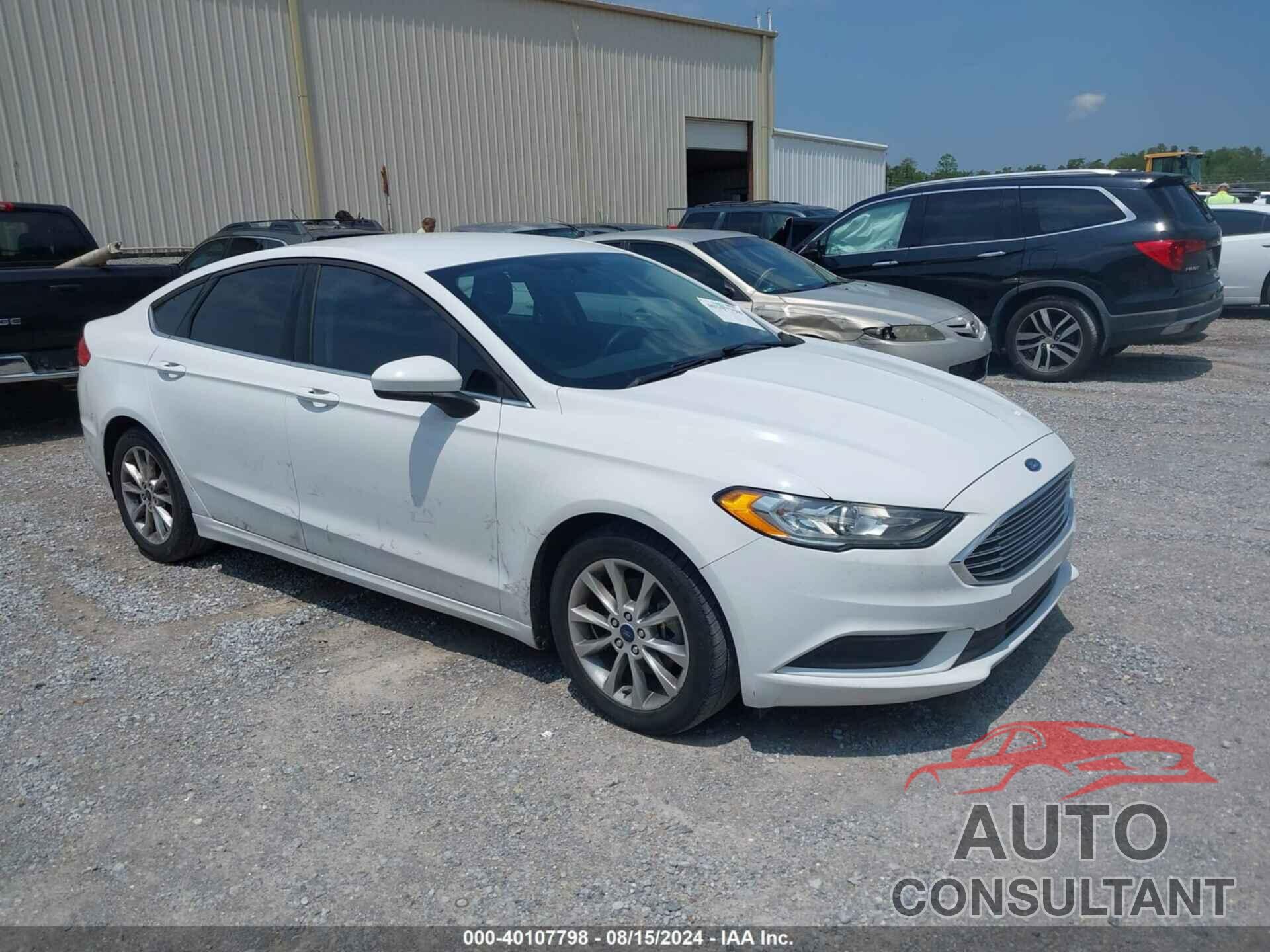 FORD FUSION 2017 - 3FA6P0H78HR370637