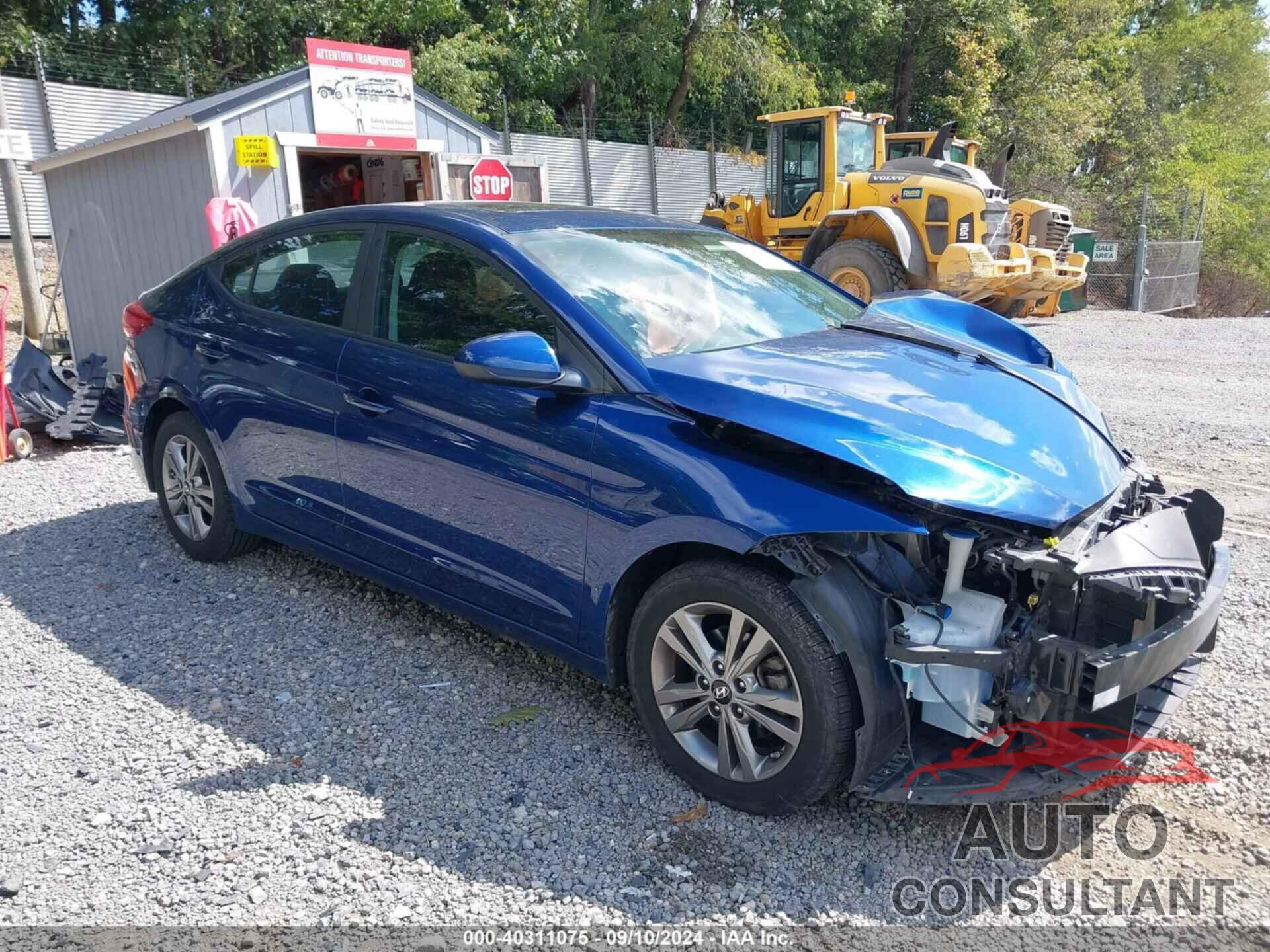 HYUNDAI ELANTRA 2017 - 5NPD84LF5HH140805