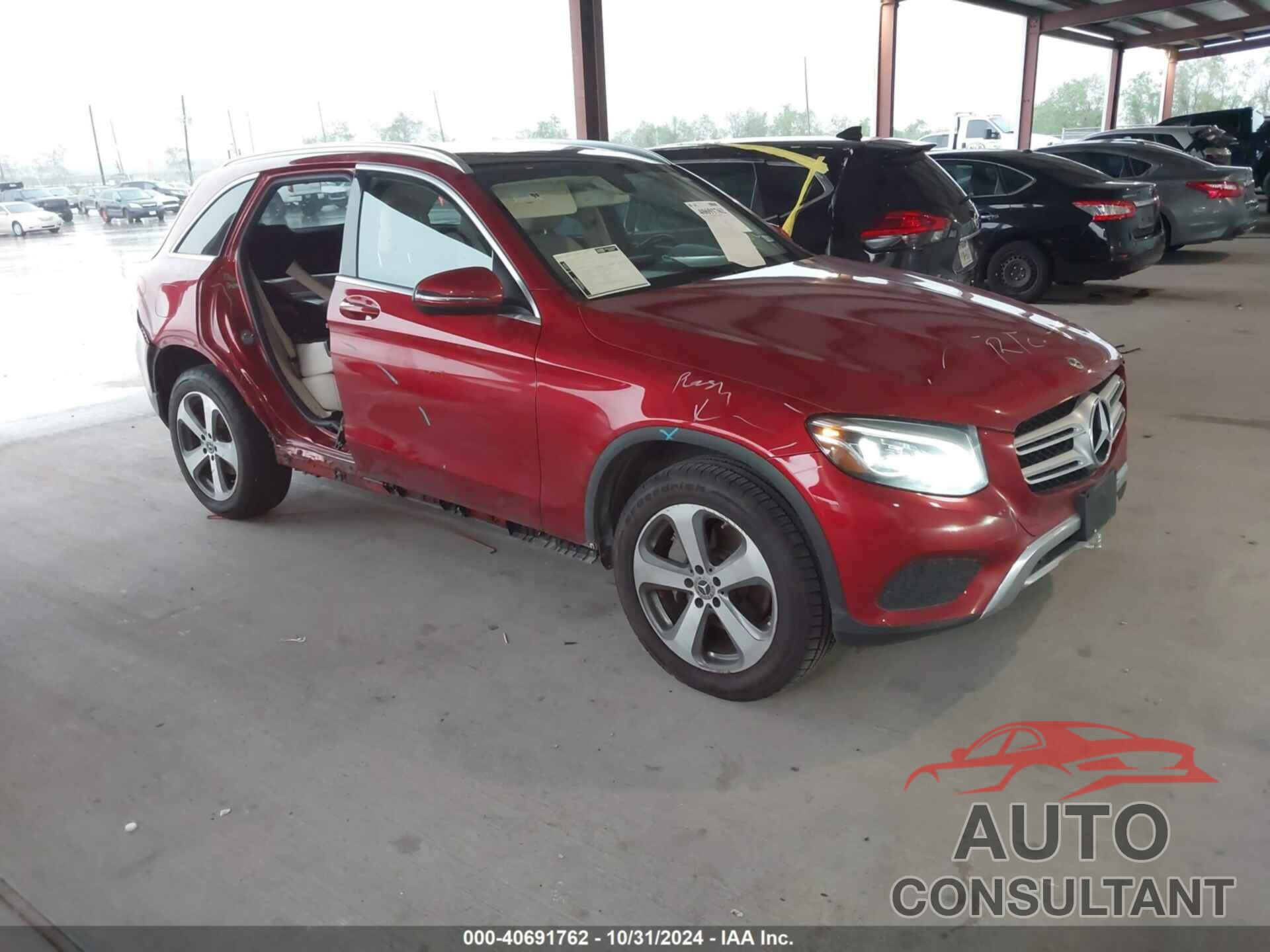 MERCEDES-BENZ GLC 300 2019 - WDC0G4JB5KF570010