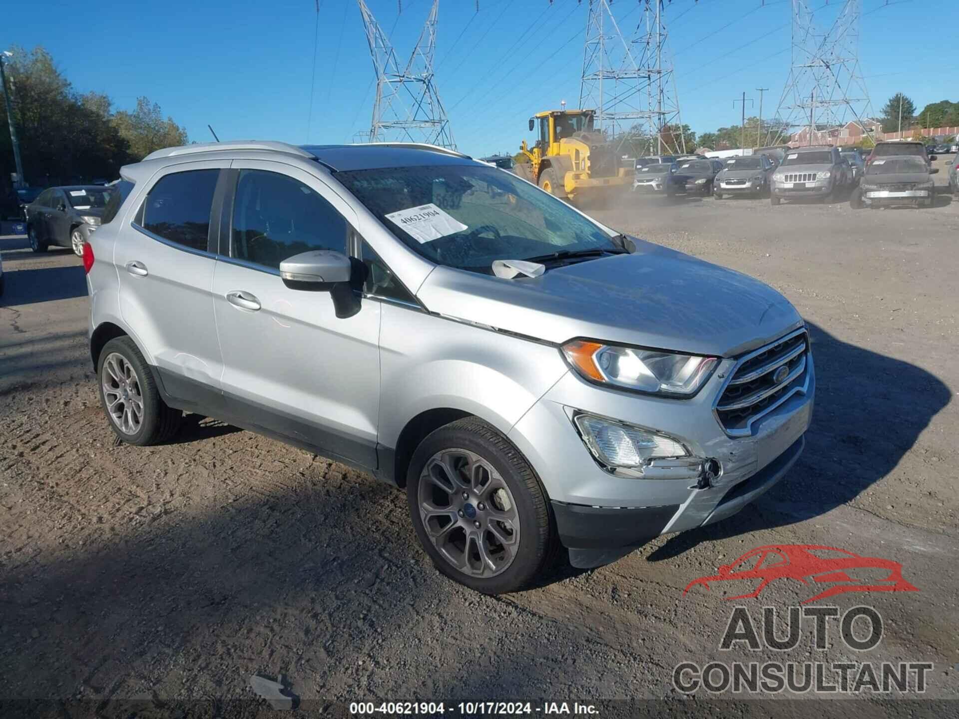 FORD ECOSPORT 2019 - MAJ3S2KE5KC276774