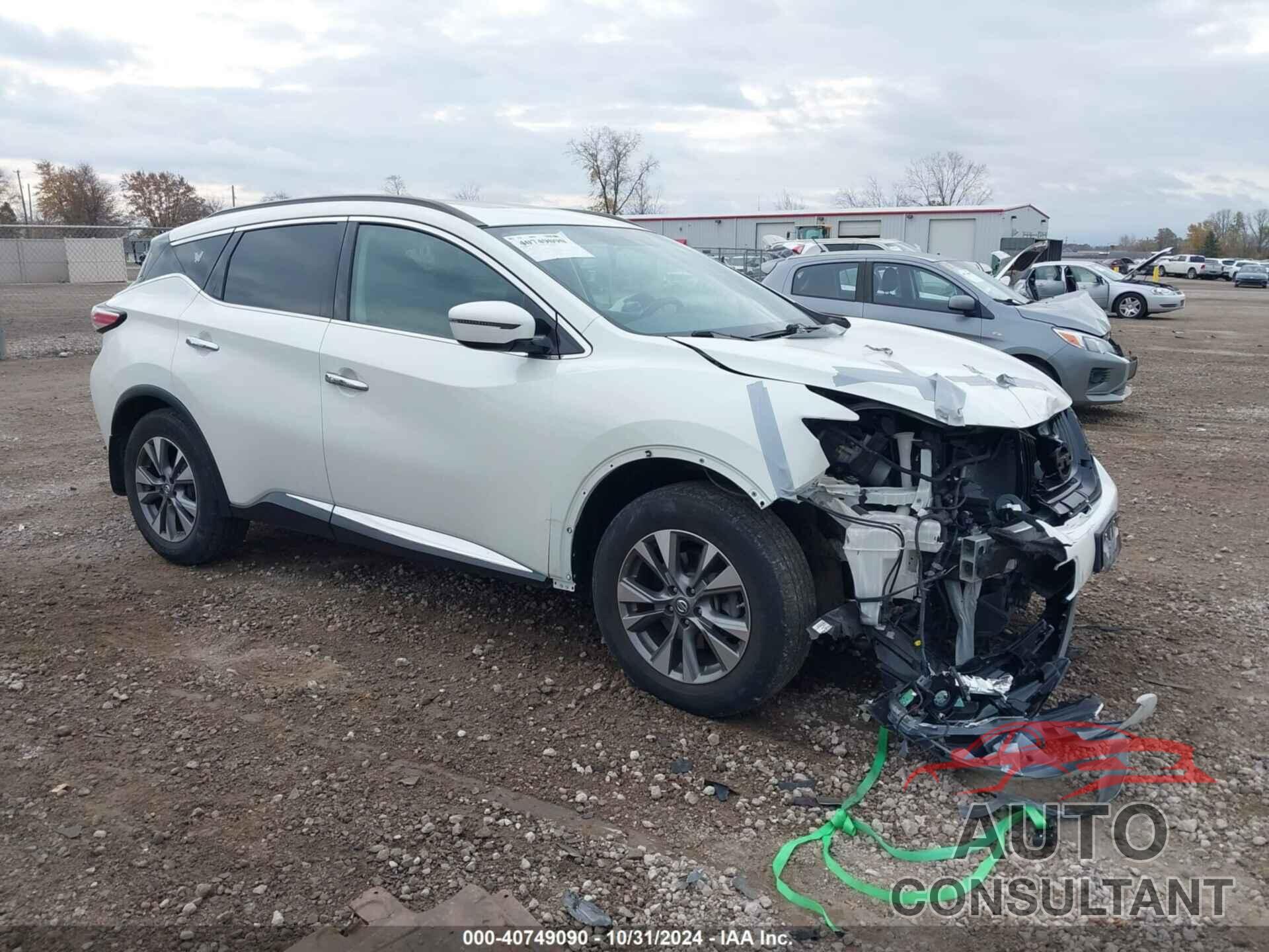 NISSAN MURANO 2018 - 5N1AZ2MH6JN133934