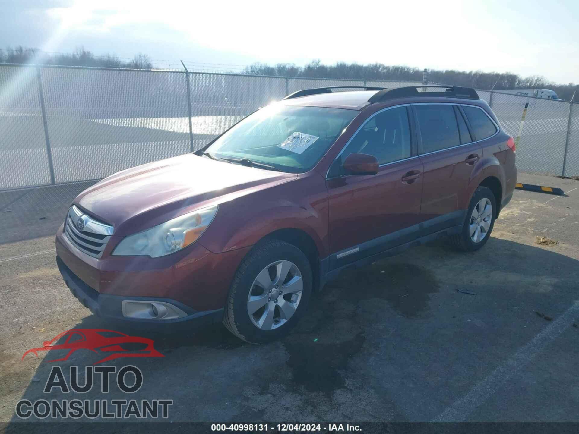 SUBARU OUTBACK 2012 - 4S4BRCCCXC3294768