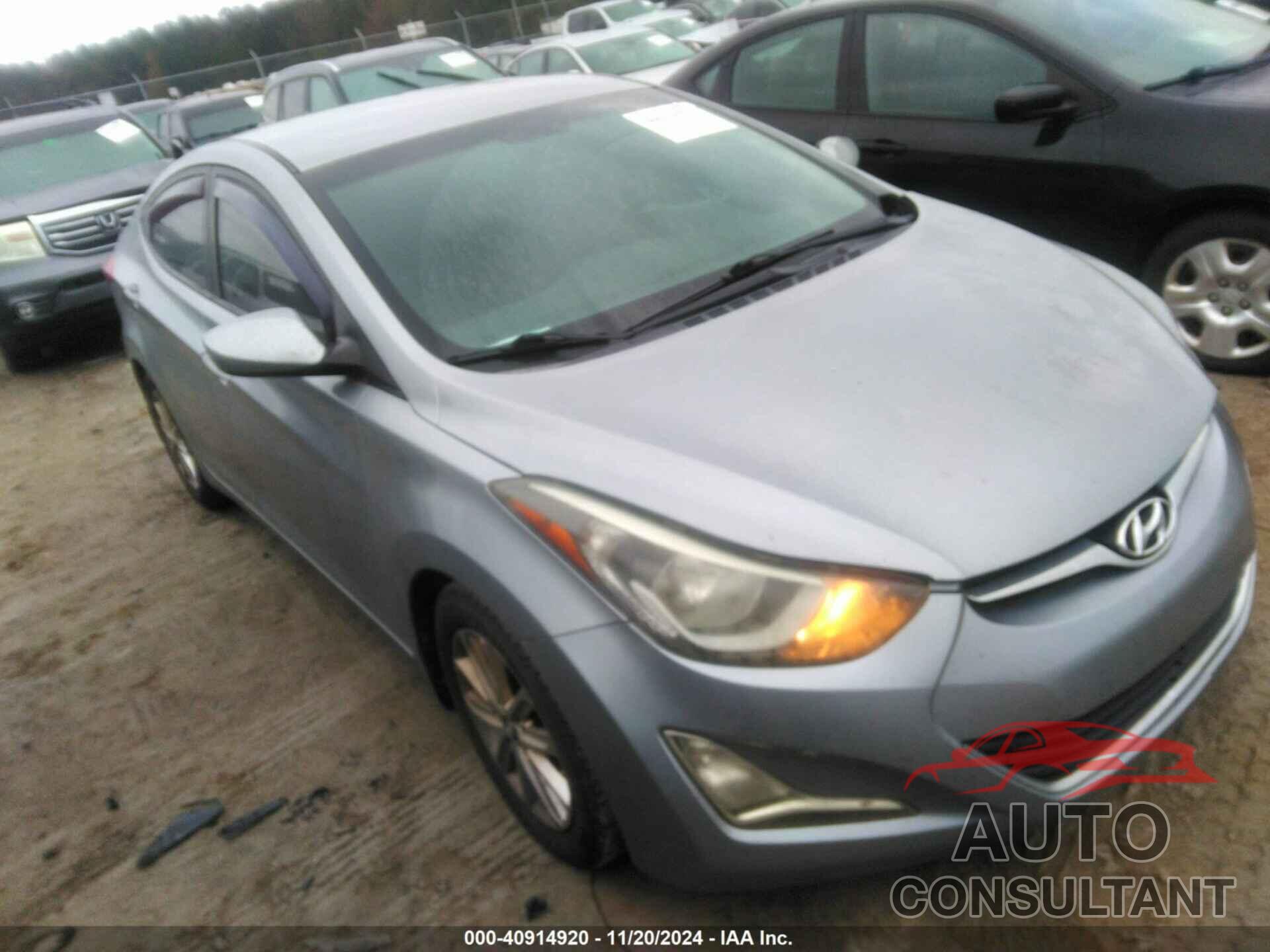 HYUNDAI ELANTRA 2015 - 5NPDH4AE5FH573130