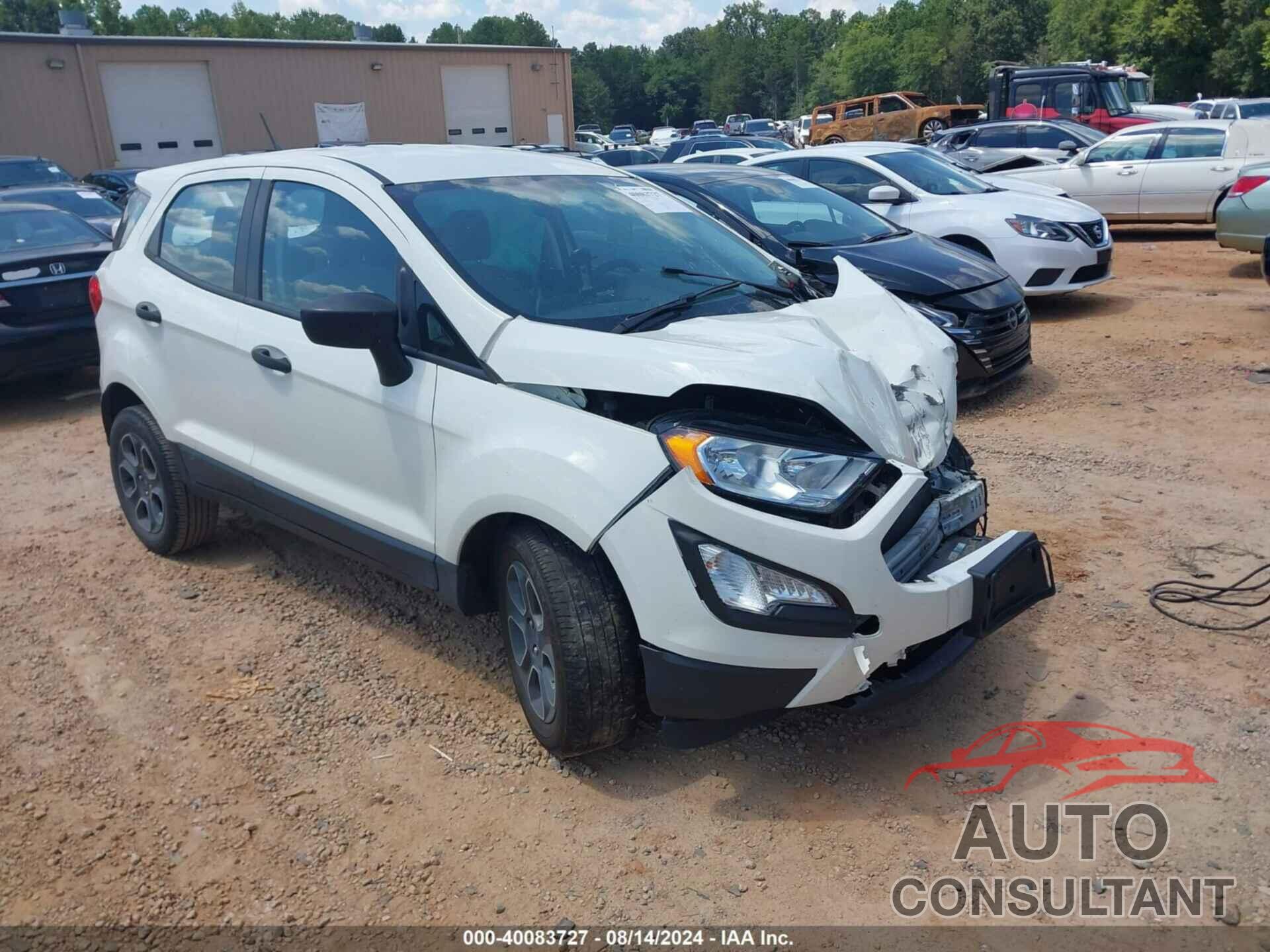 FORD ECOSPORT 2021 - MAJ3S2FE8MC447255