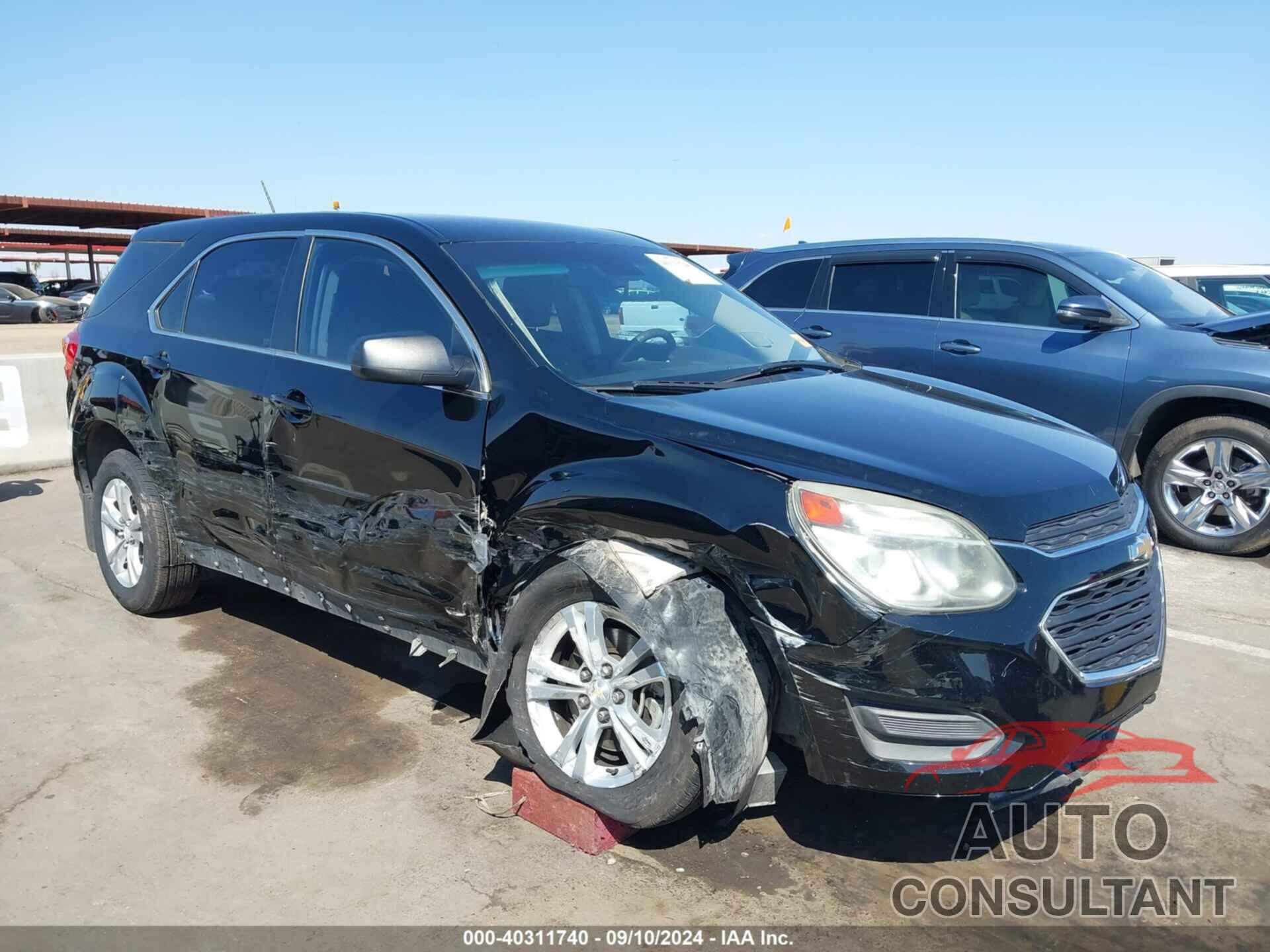 CHEVROLET EQUINOX 2016 - 2GNALBEK0G1153923