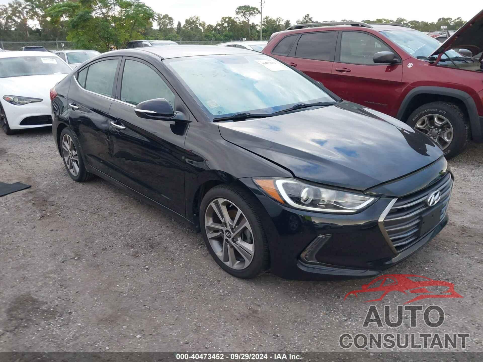 HYUNDAI ELANTRA 2017 - 5NPD84LF1HH020161