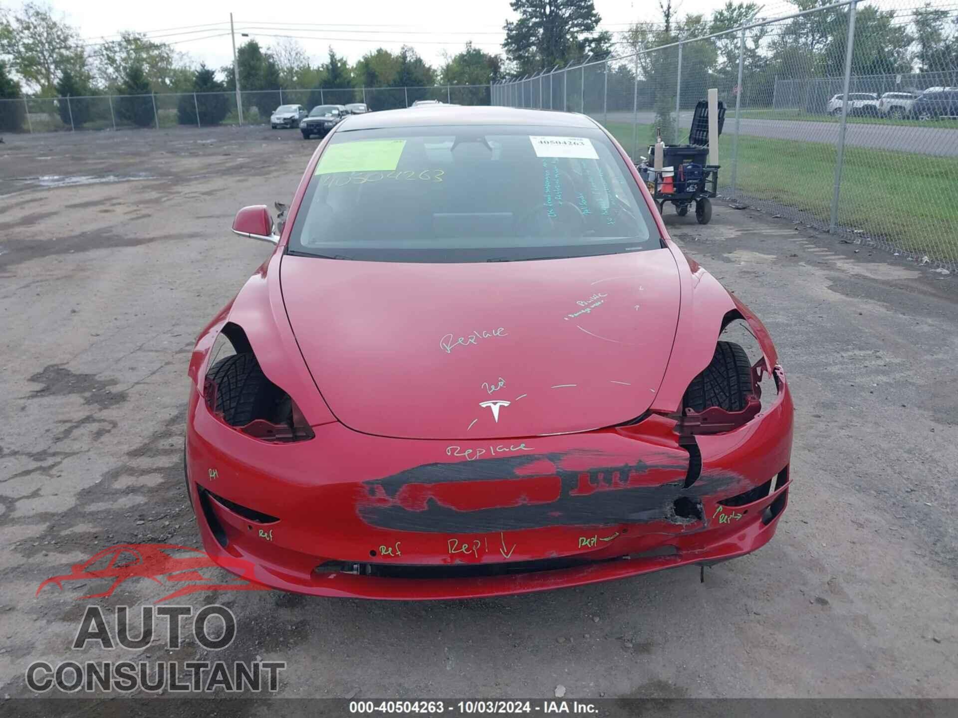 TESLA MODEL 3 2018 - 5YJ3E1EB0JF054593