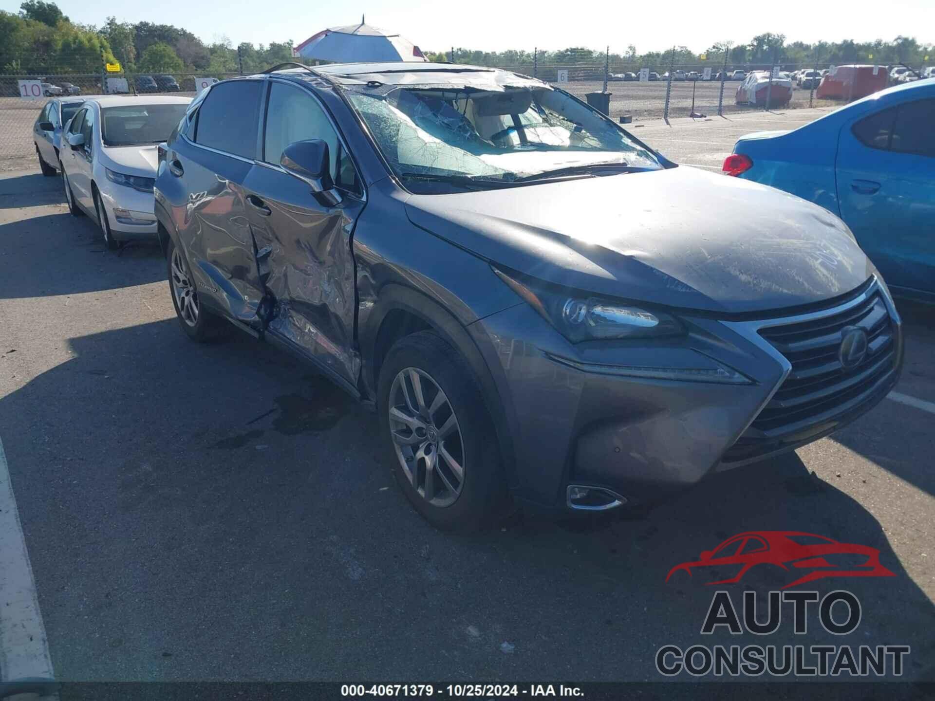 LEXUS NX 300H 2016 - JTJYWRBZ3G2009675