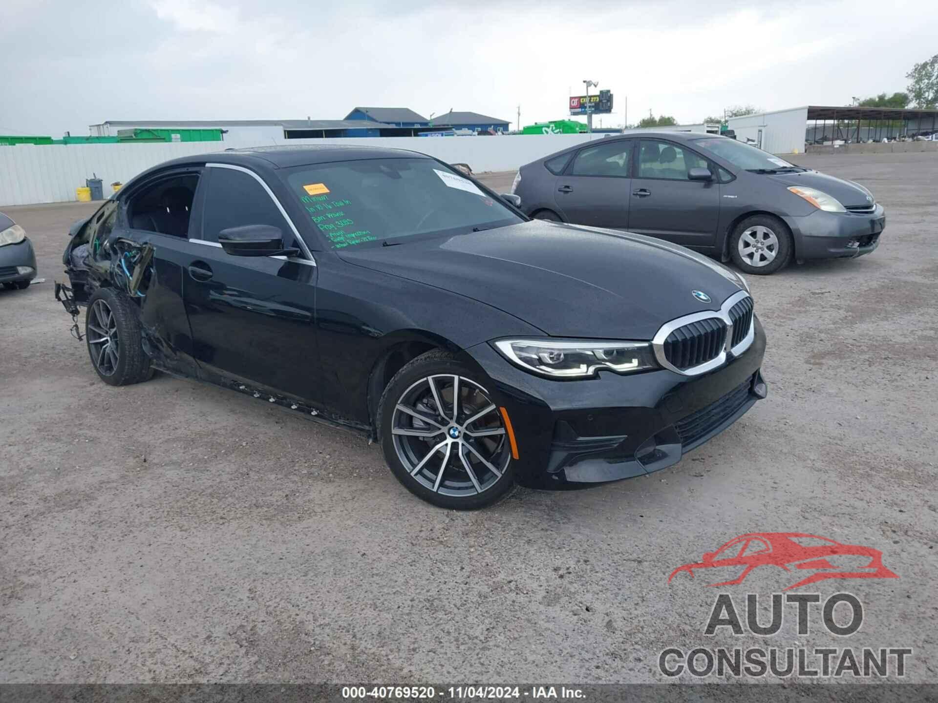 BMW 330I 2020 - WBA5R7C02LFH39694