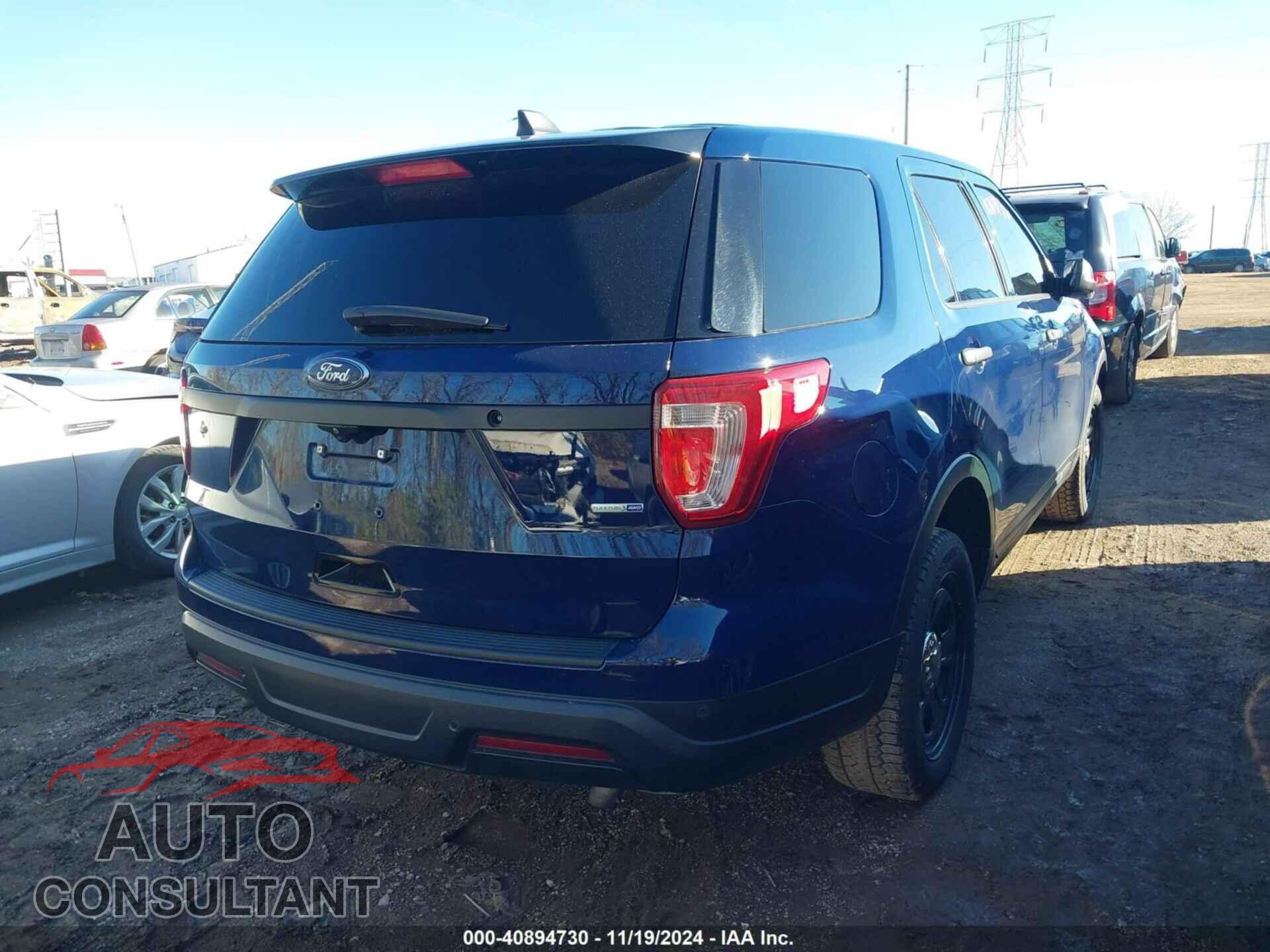 FORD POLICE INTERCEPTOR UTILITY 2018 - 1FM5K8AR9JGB59647