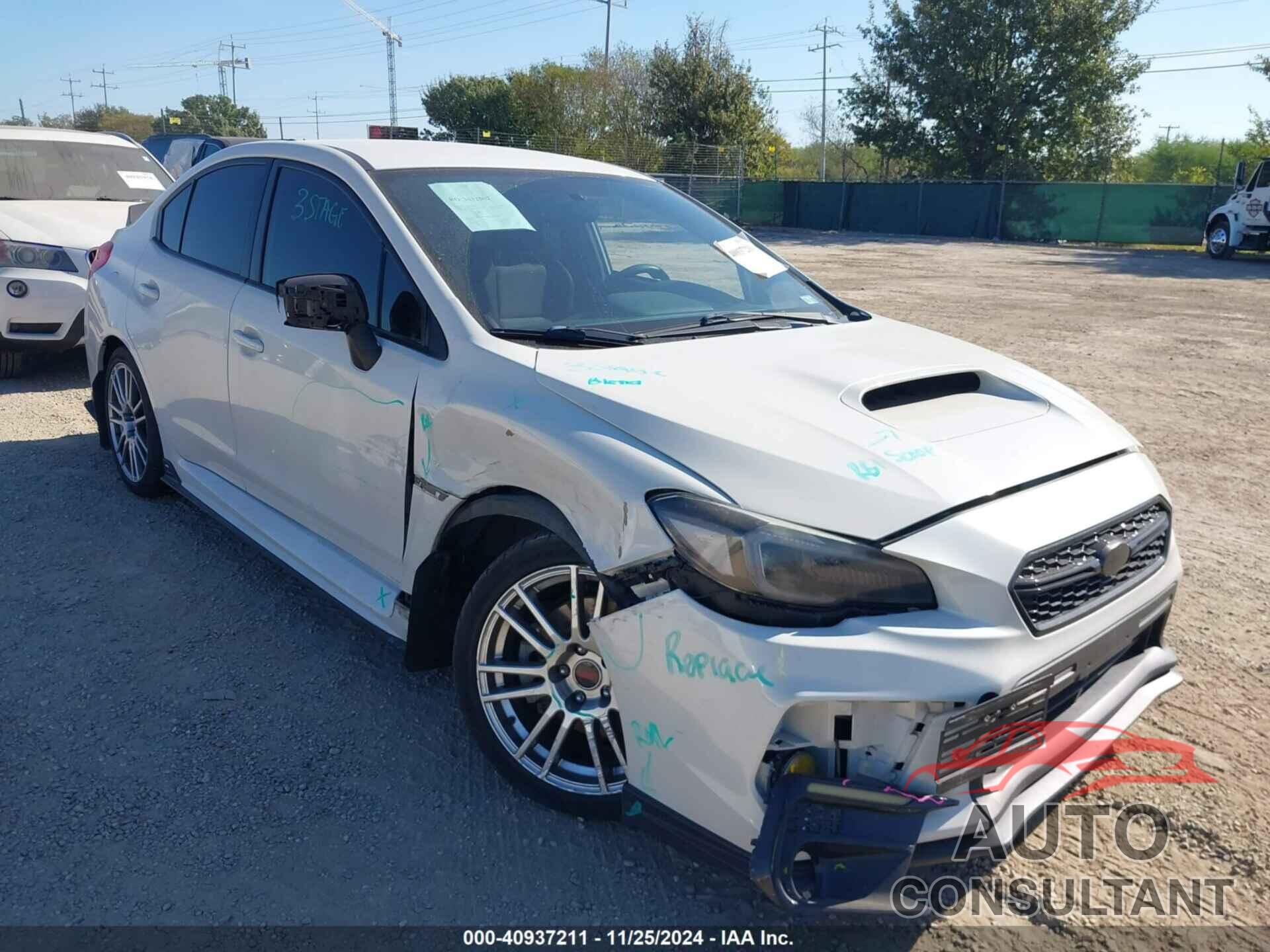 SUBARU WRX 2019 - JF1VA1A61K9813850