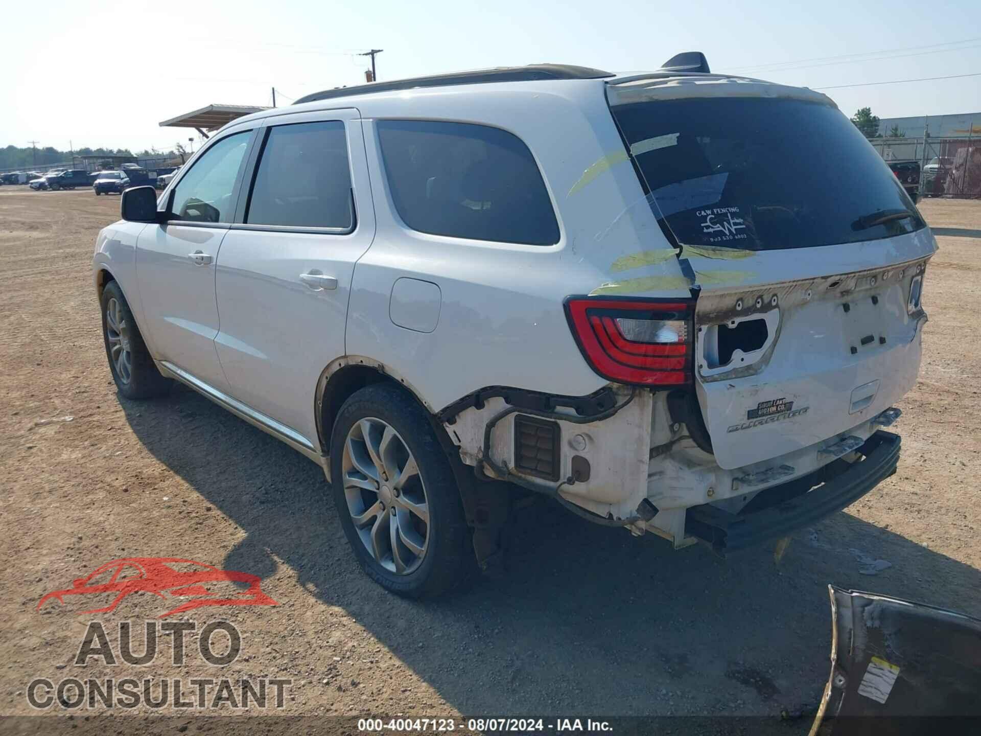 DODGE DURANGO 2018 - 1C4RDHAG3JC231819