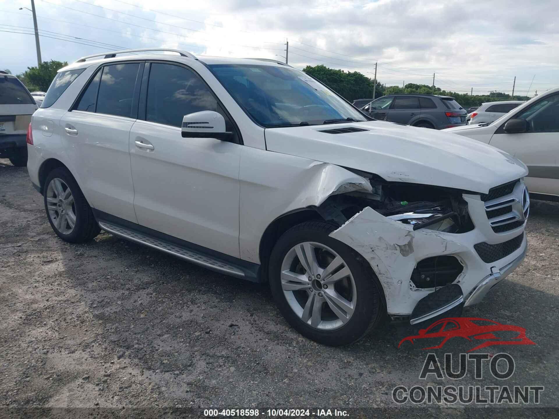 MERCEDES-BENZ GLE 350 2017 - 4JGDA5JB3HA869351