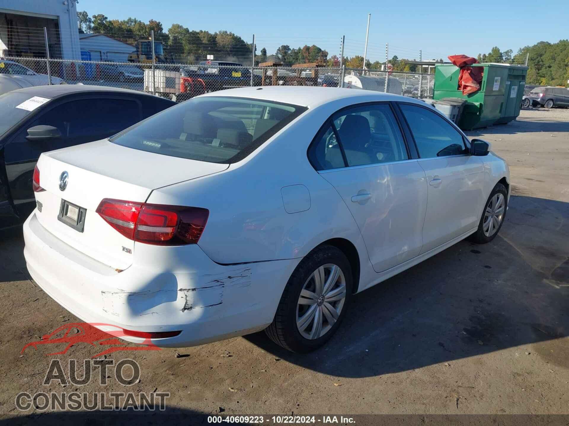 VOLKSWAGEN JETTA 2017 - 3VW2B7AJ6HM282802