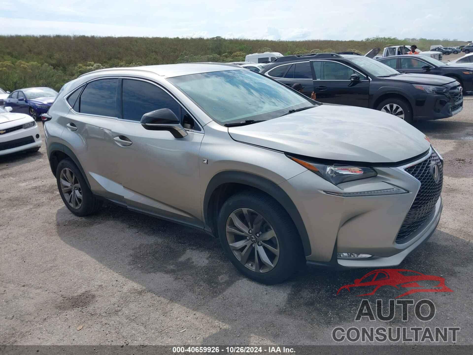 LEXUS NX 200T 2017 - JTJYARBZ1H2052993