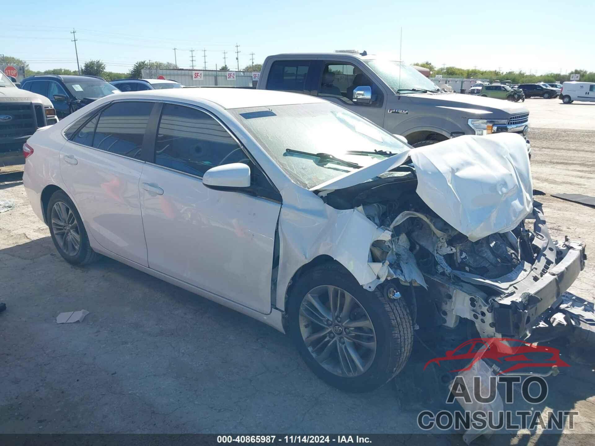 TOYOTA CAMRY 2017 - 4T1BF1FK1HU417276