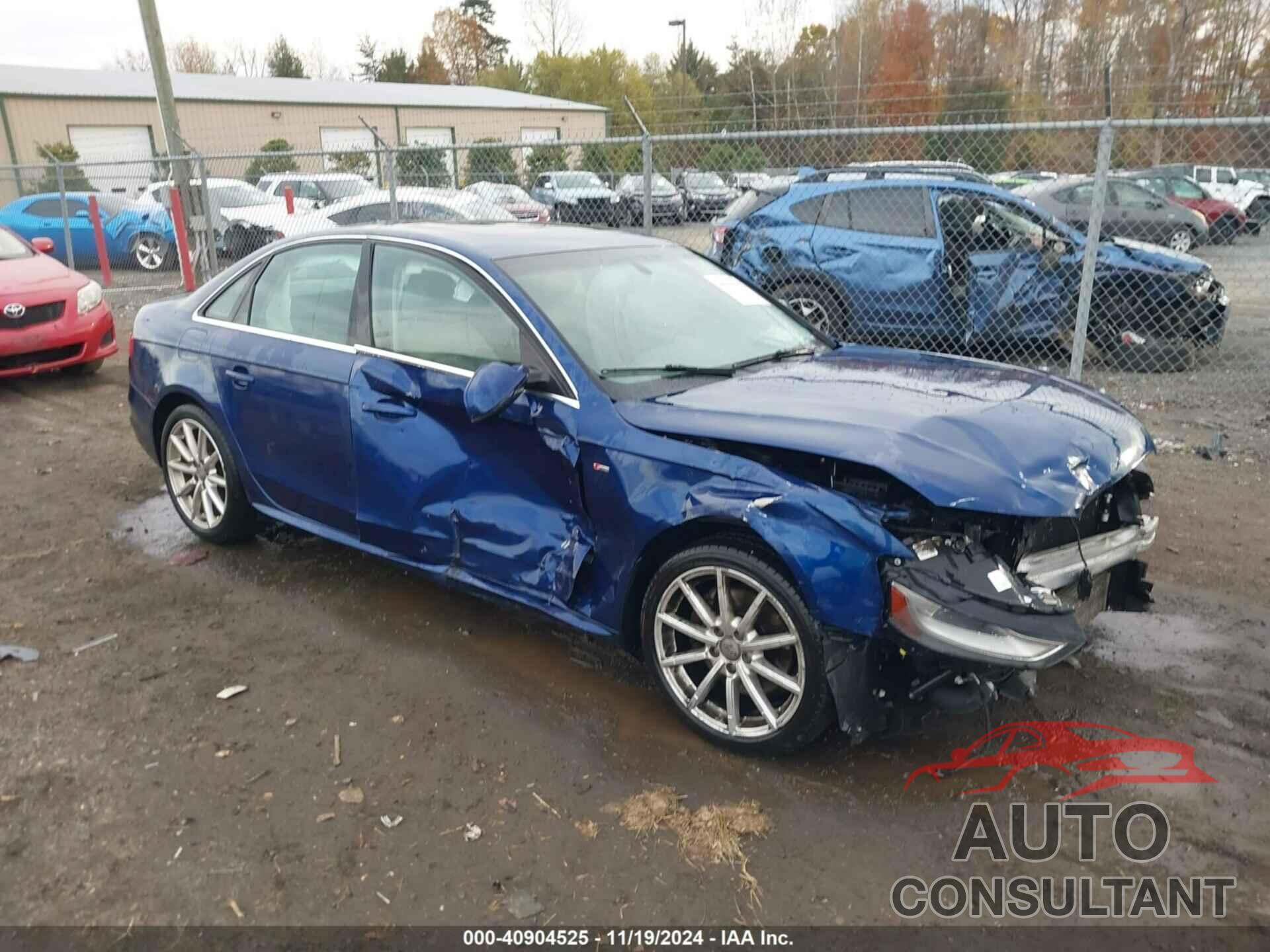 AUDI A4 2014 - WAUKFAFL7EN037696