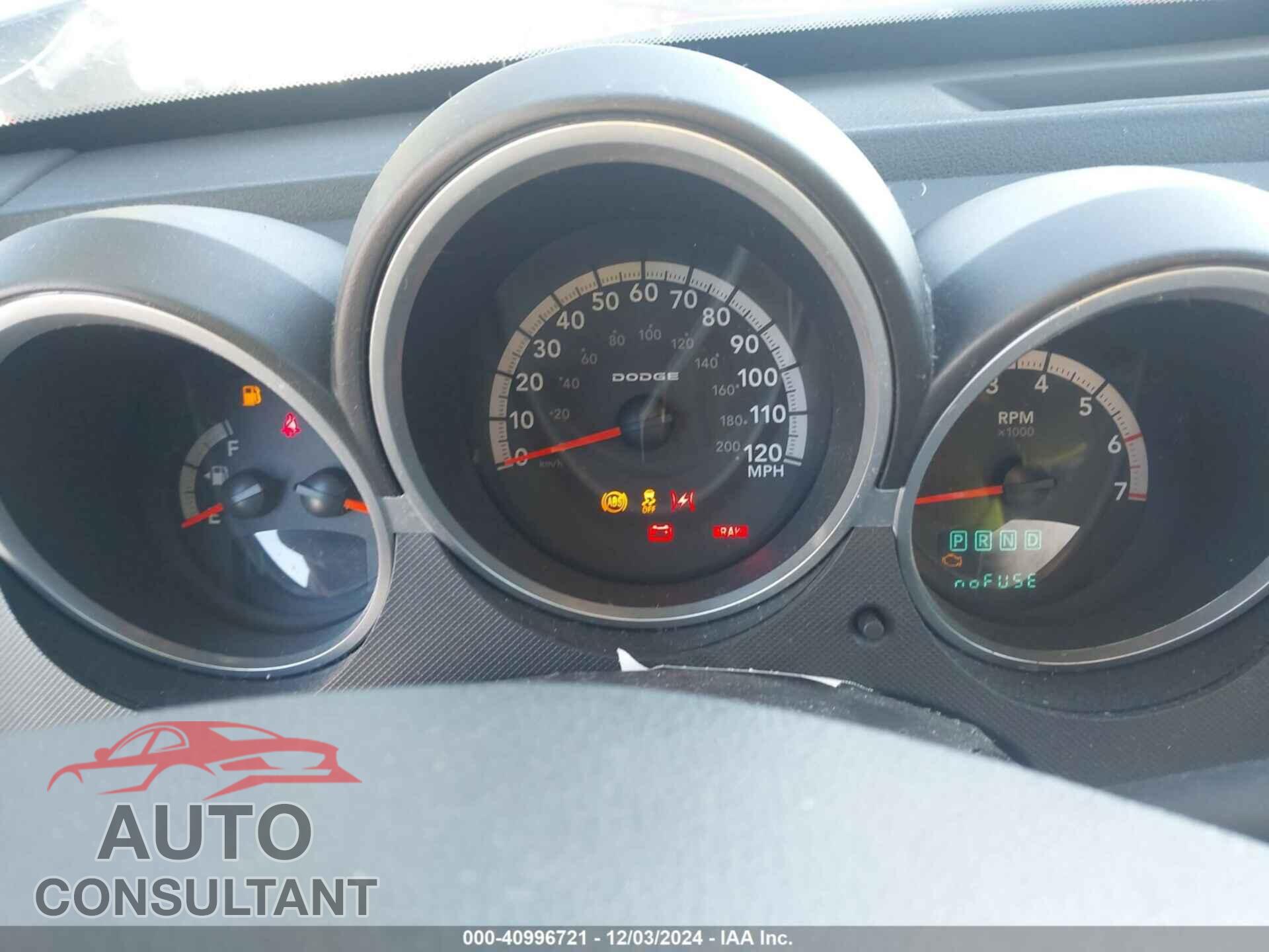 DODGE NITRO 2011 - 1D4PT5GK0BW544298